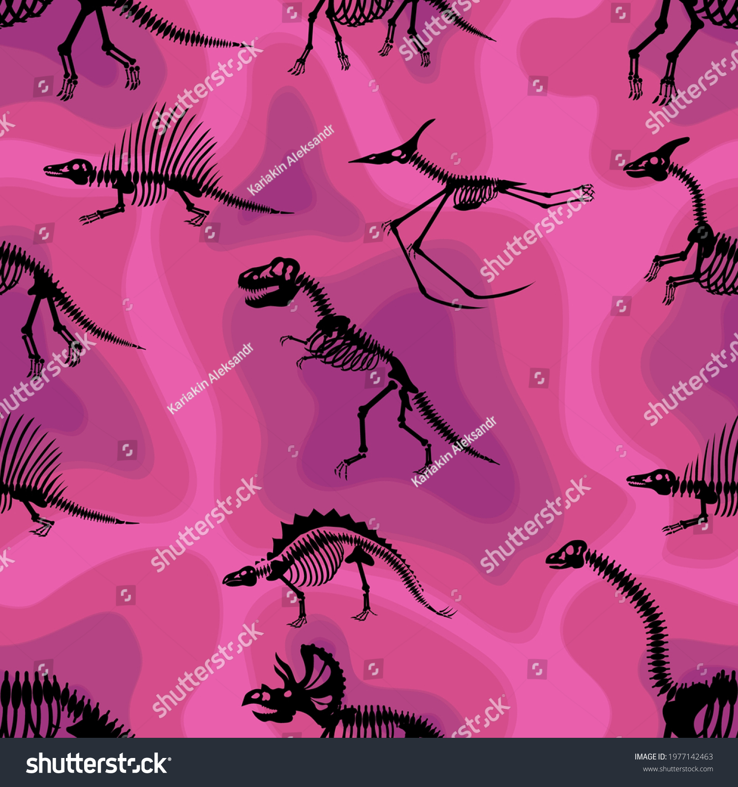 3,224 Dinosaur bones print Images, Stock Photos &amp; Vectors | Shutterstock