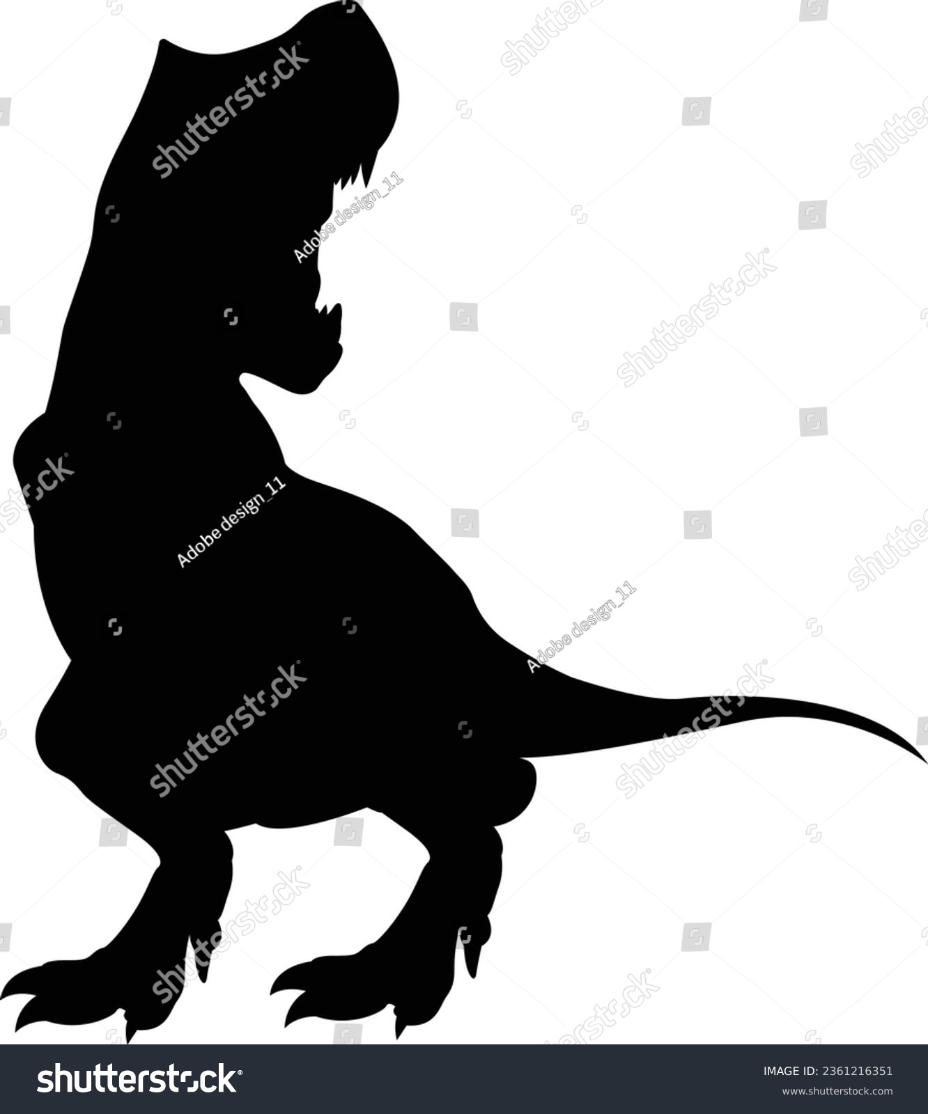 SVG of Dinosaur Svg Vector Art Dinosaur Silhouette SVG svg
