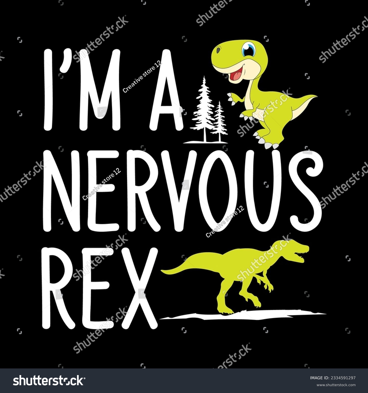 SVG of Dinosaurs t-shirt Design, Dinosaurs SVG Design svg