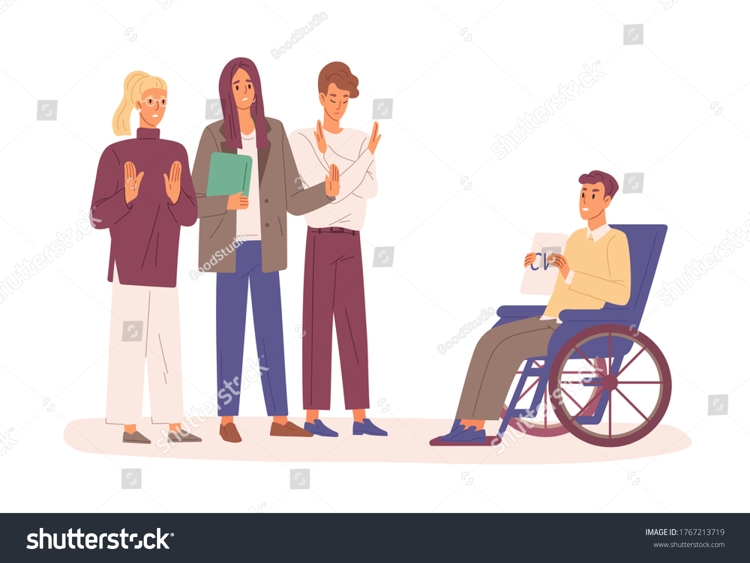 1 612 Discrimination Disability Vector Images Stock Photos Vectors 1 612 Discrimination Disability Vector Images Stock Photos Vectors