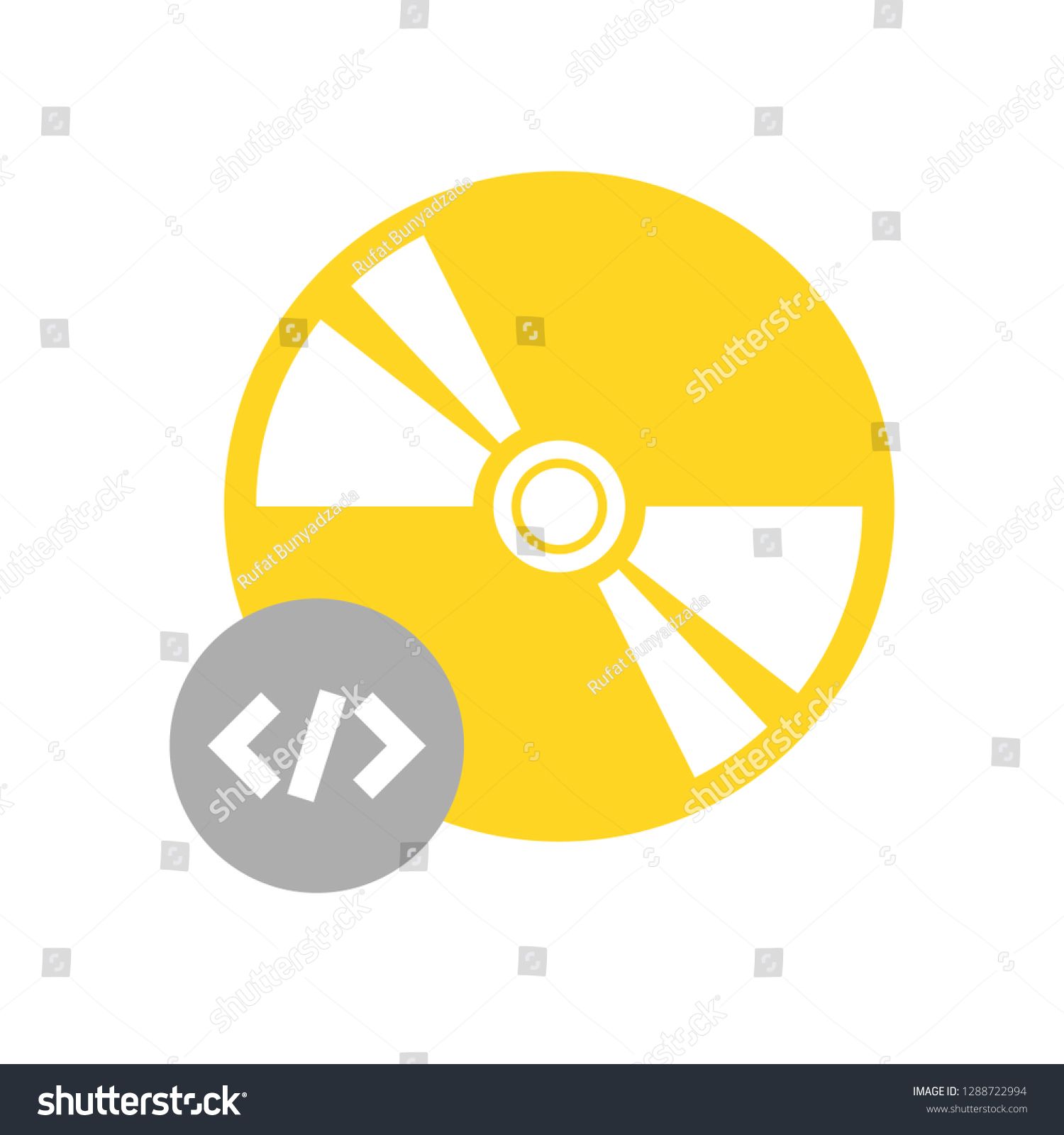 SVG of Disc Code icon svg