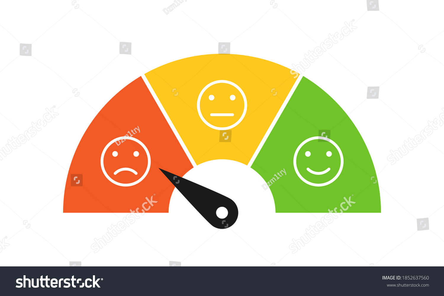 dissatisfied-customer-icon-clipart-image-isolated-stok-vekt-r-telifsiz