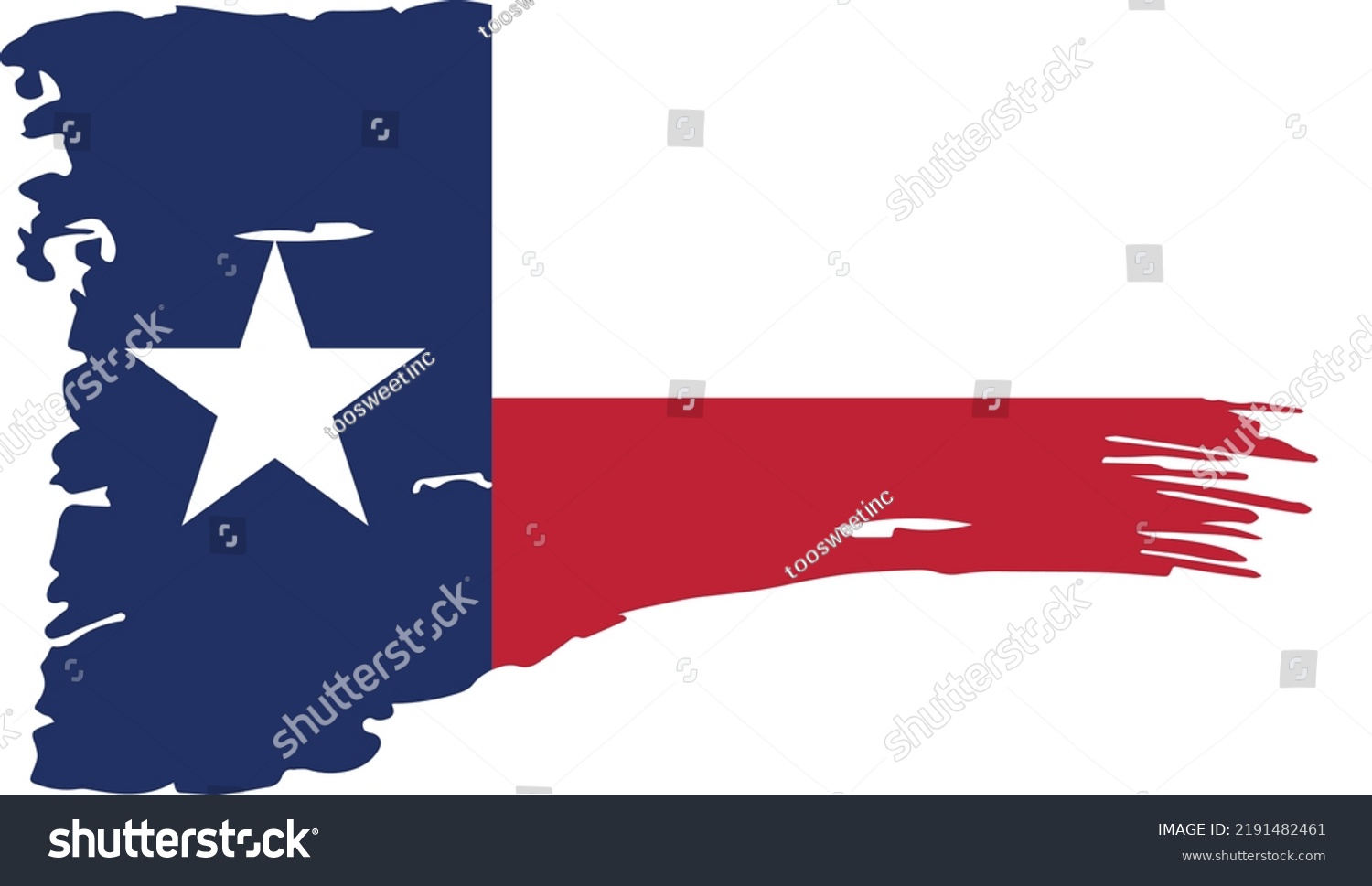 SVG of Distressed Texas Flag USA American America Vector State svg