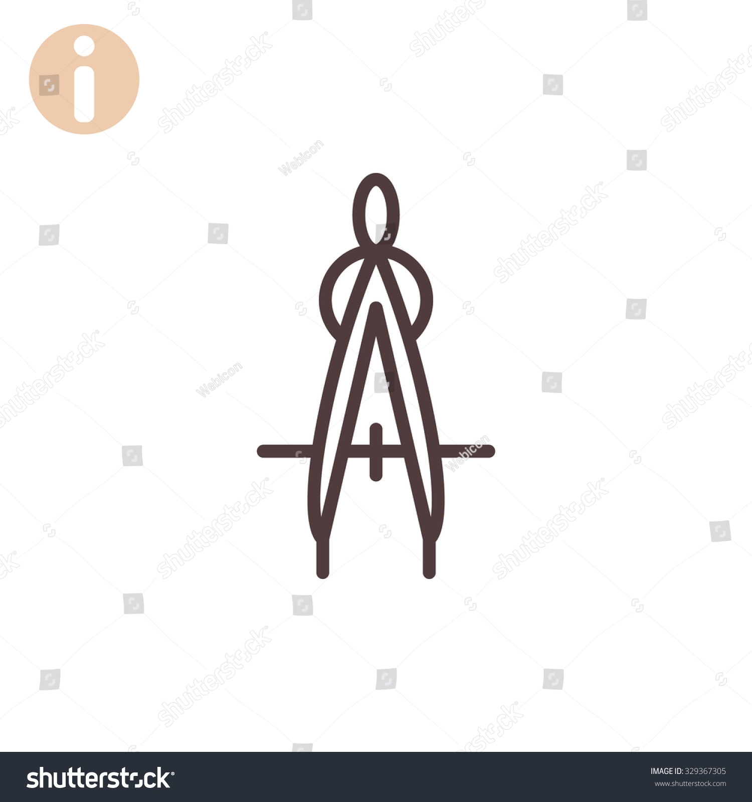 Dividers Icon Stock Vector (Royalty Free) 329367305 | Shutterstock