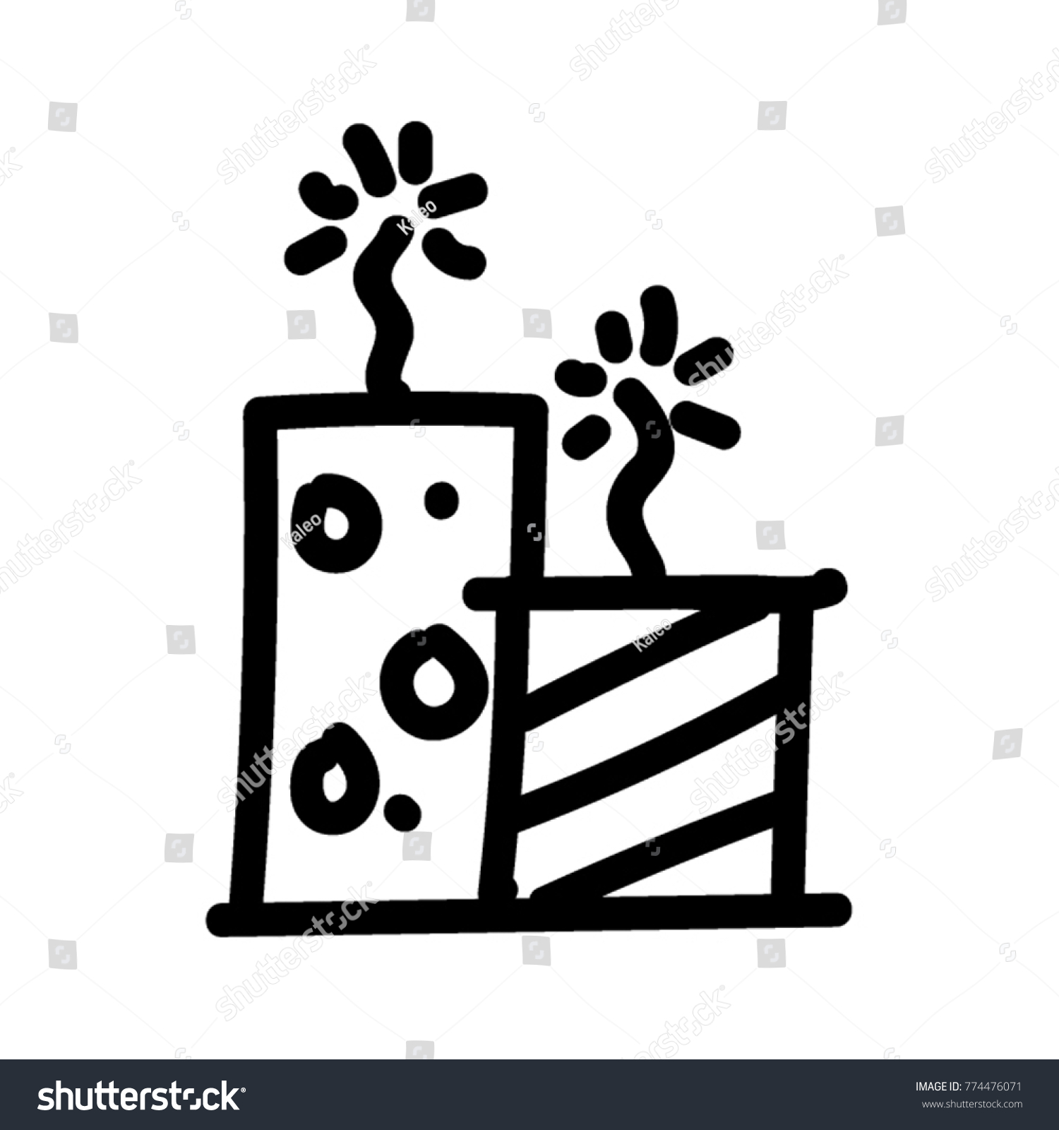 diwali crackers hand drawn illustration stock vector royalty free 774476071 https www shutterstock com image vector diwali crackers hand drawn illustration 774476071