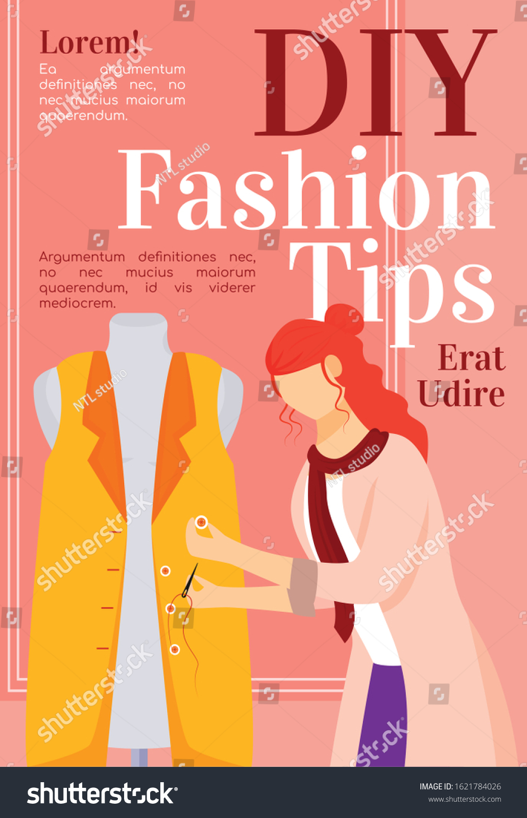 Diy Fashion Tips Magazine Cover Template Stock Vector Royalty Free Diy Fashion Tips Magazine Cover Template Stock Vector Royalty Free