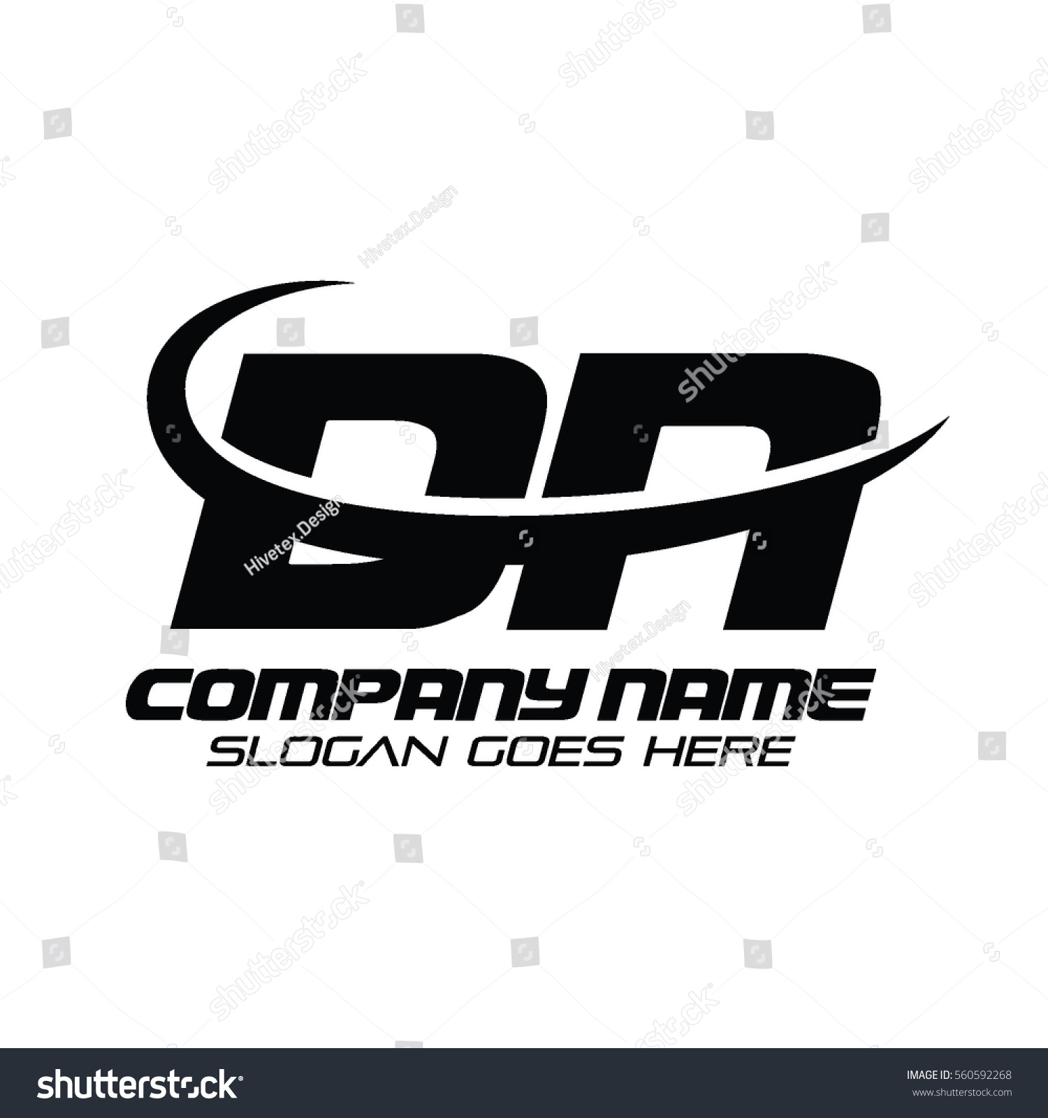 Dn Logo Stock Vector 560592268 - Shutterstock