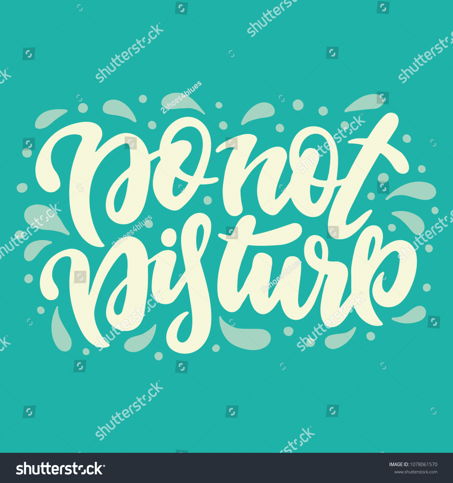 do-not-disturb-hand-lettering-art-stock-vector-royalty-free-1078061570