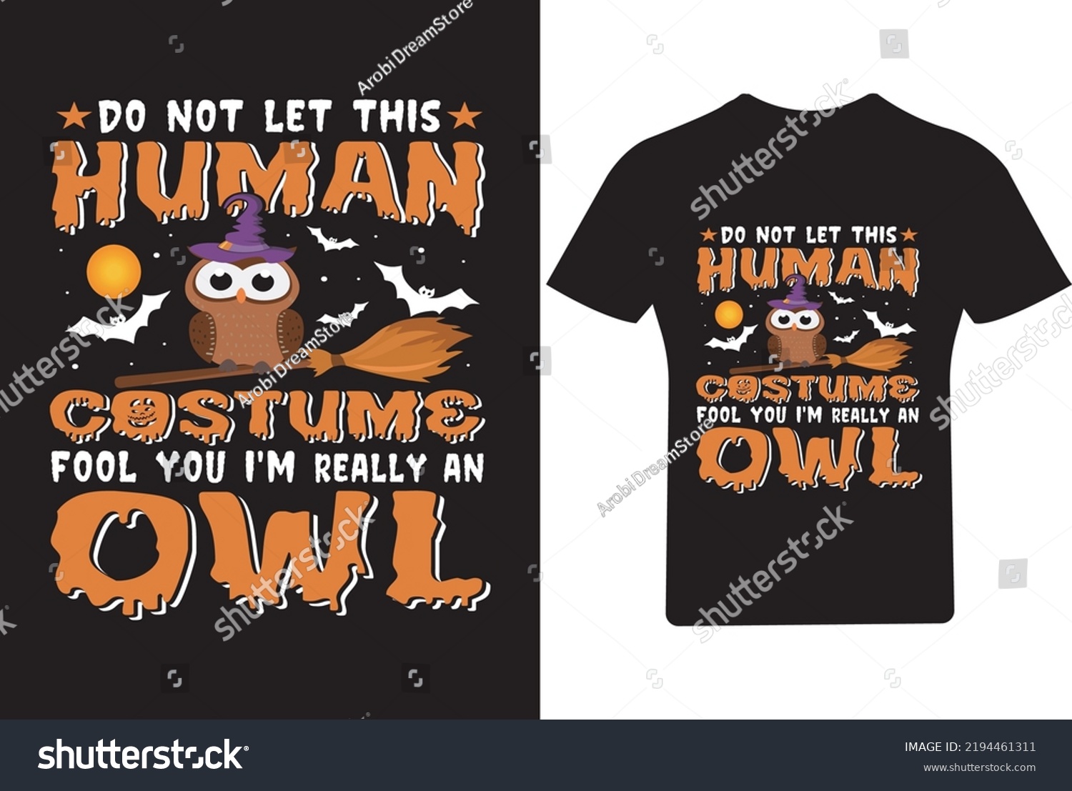 SVG of Do not let this Human costume fool you I'm really an owl T Shirt  svg