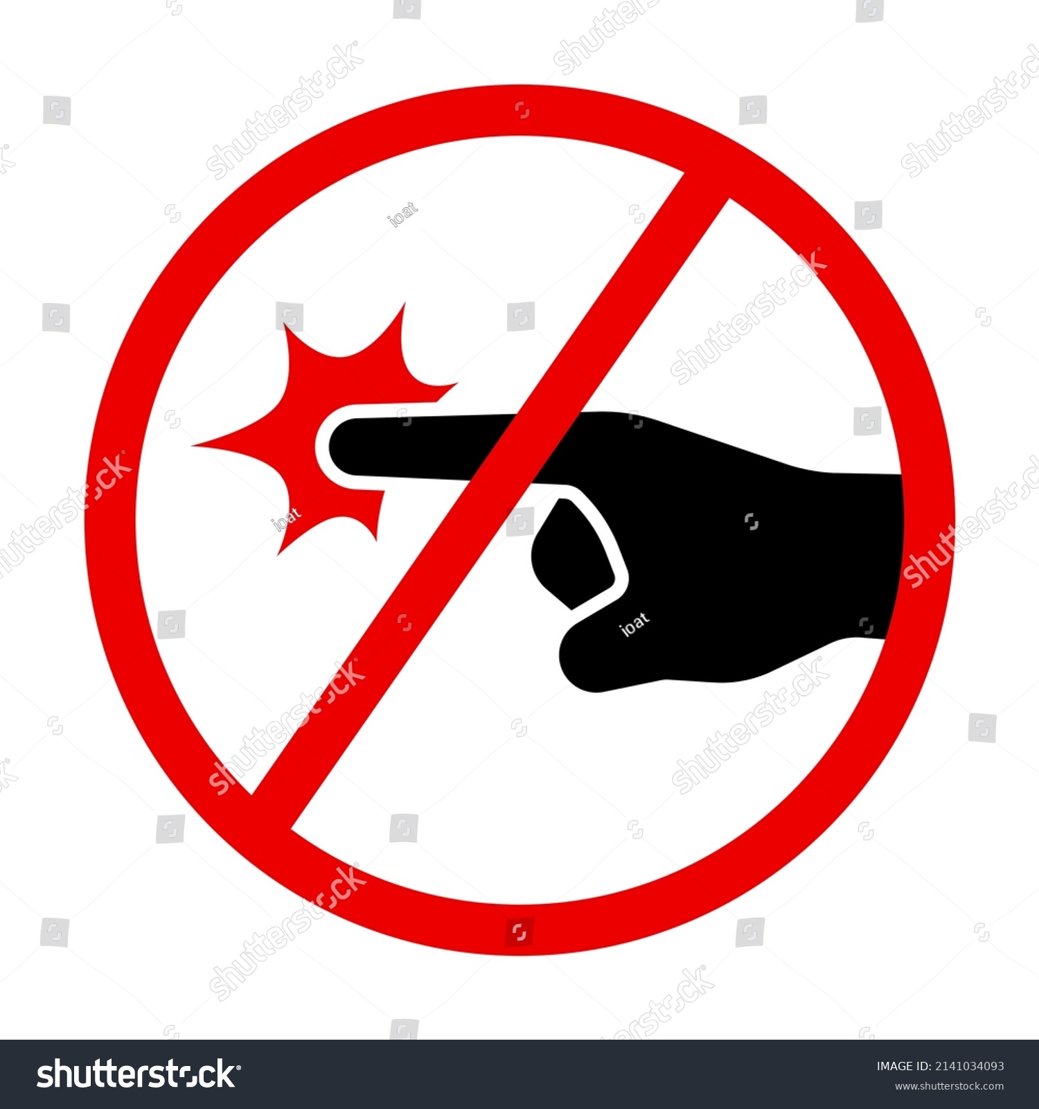 4,079 Sign do not touch Images, Stock Photos & Vectors Shutterstock