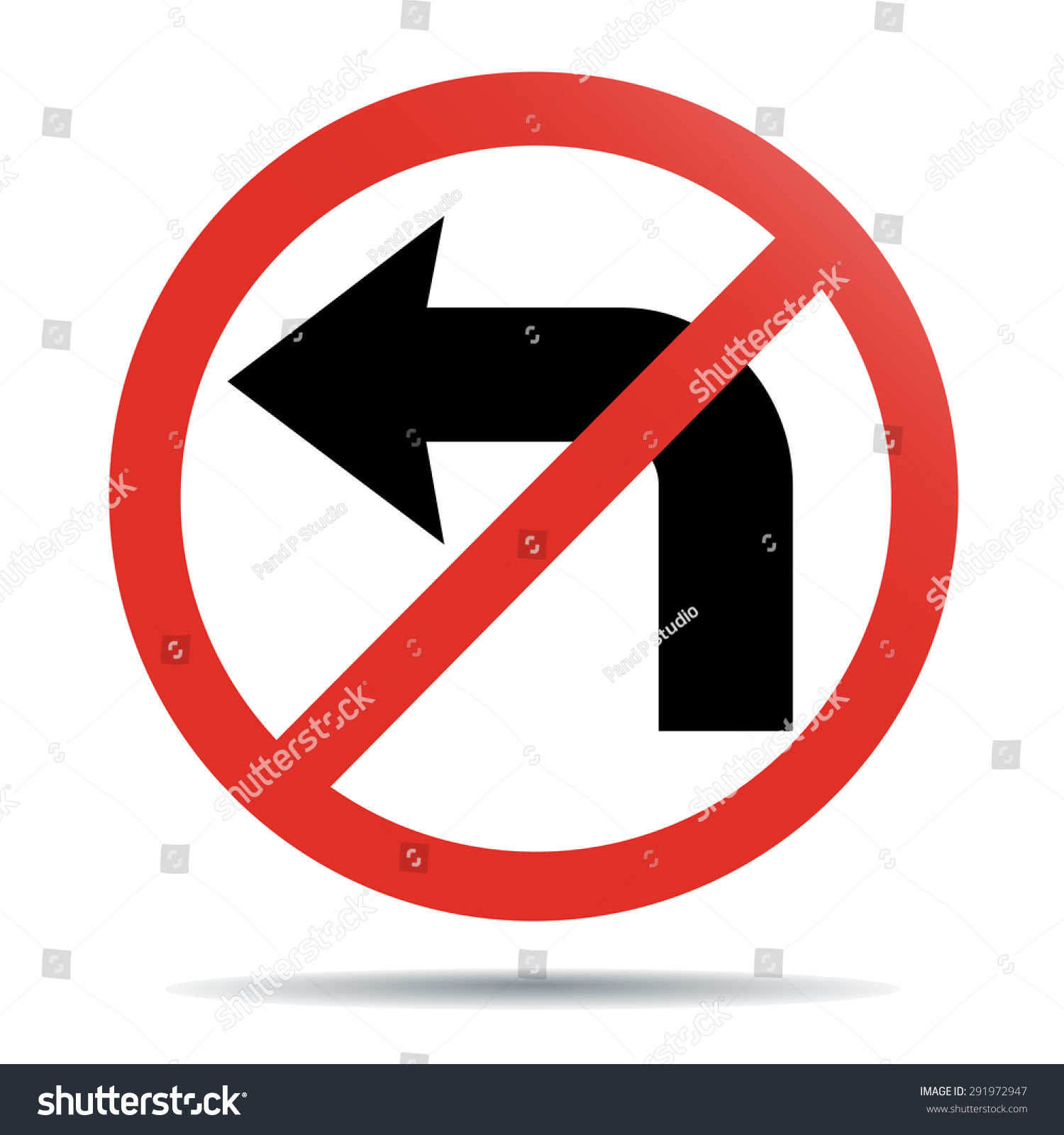 no-turn-sign-images-stock-photos-vectors-shutterstock