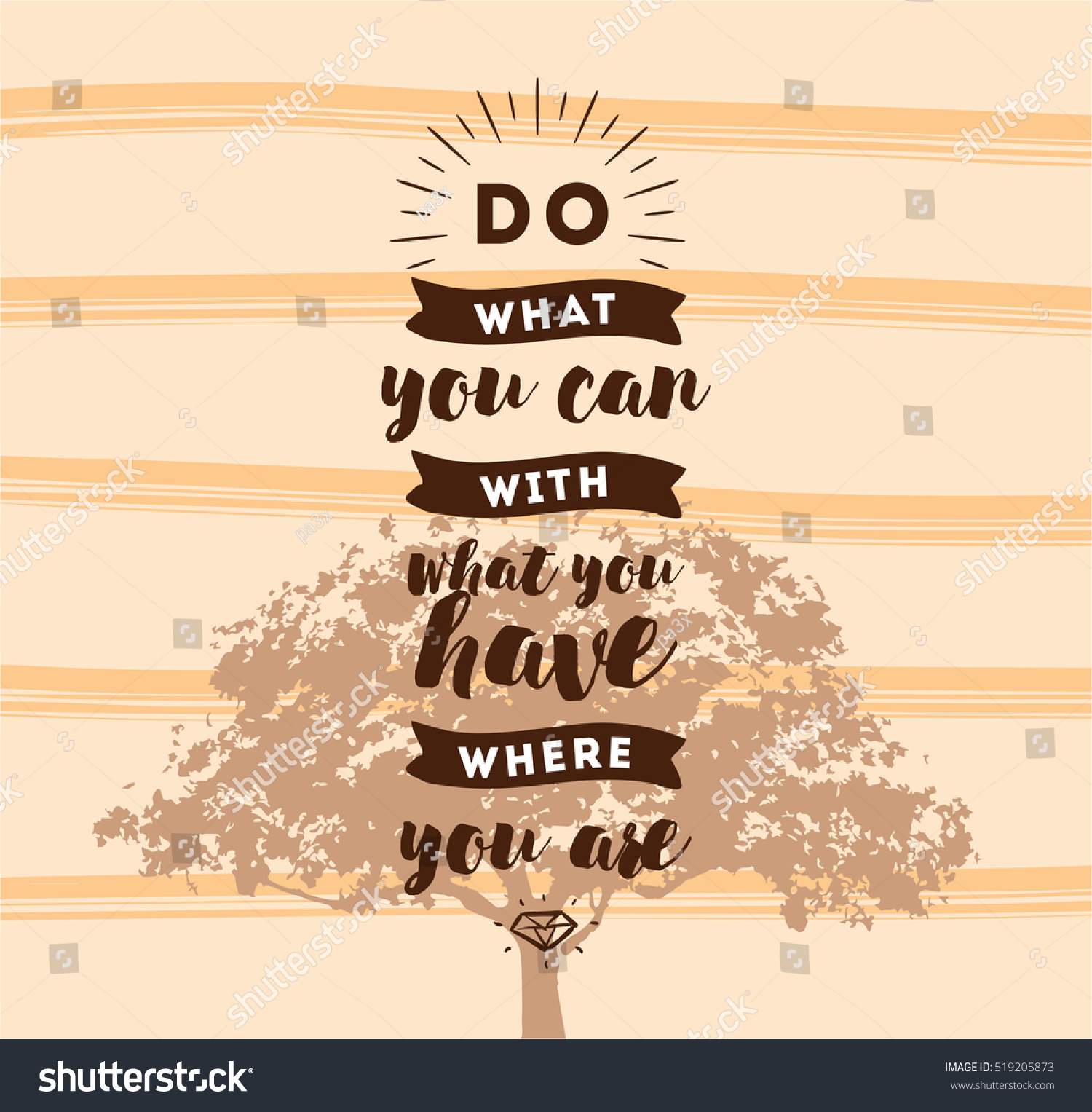 do-what-you-can-what-you-stock-vector-royalty-free-519205873