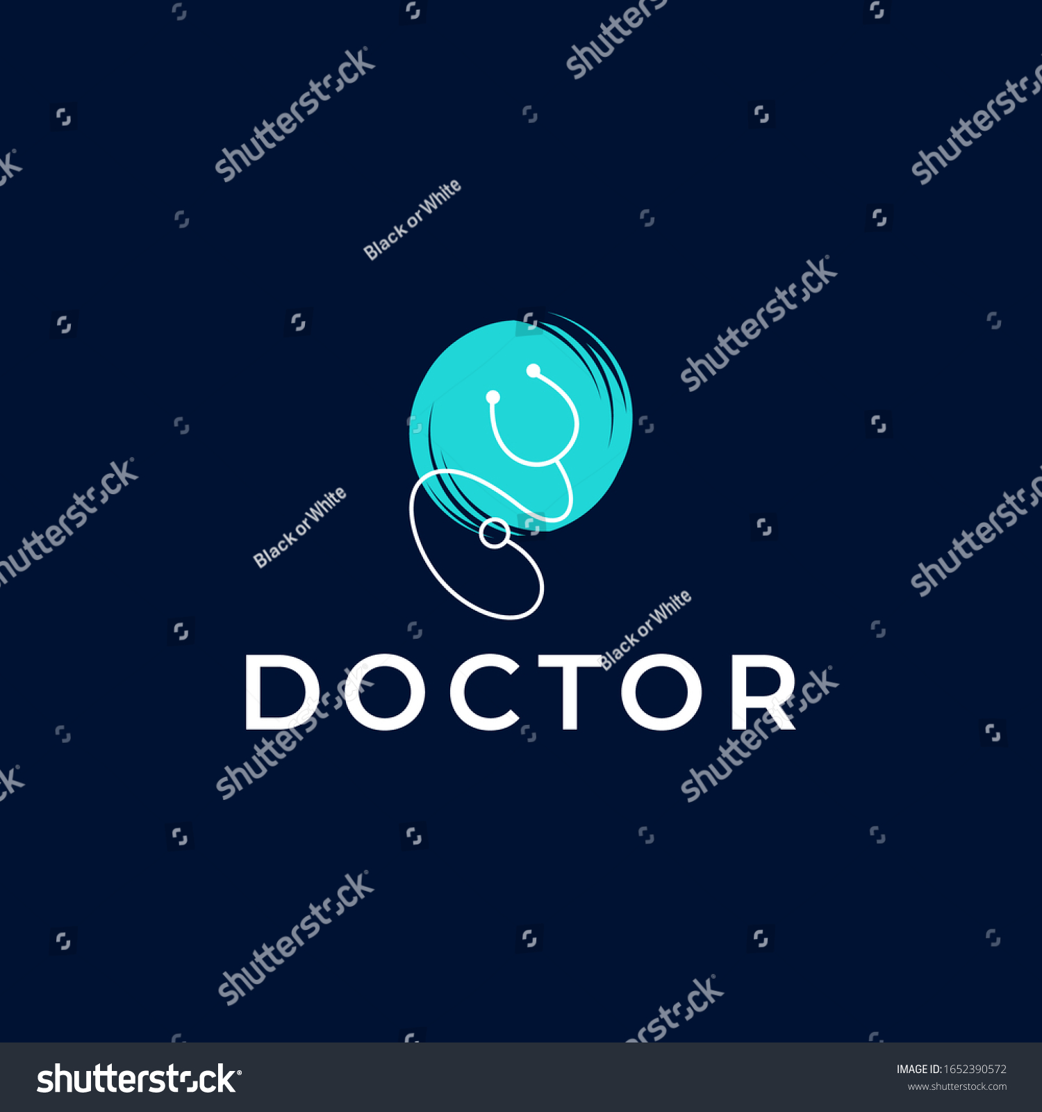 Doctor Logo Design Vector Template Stock Vector (Royalty Free ...