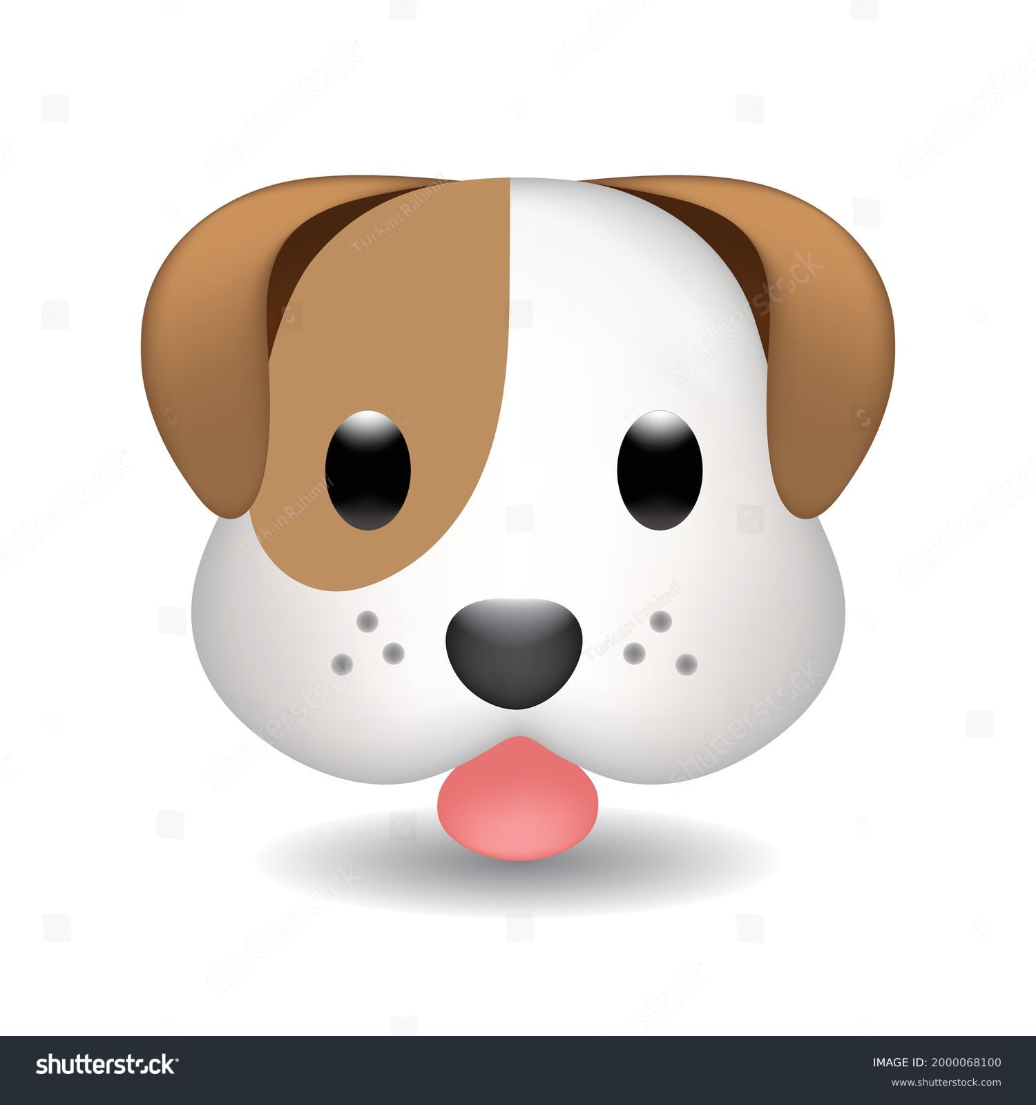 Dog emoji Images, Stock Photos & Vectors | Shutterstock