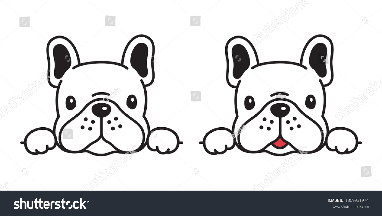 13,116 French bulldog puppy cartoon Images, Stock Photos & Vectors ...