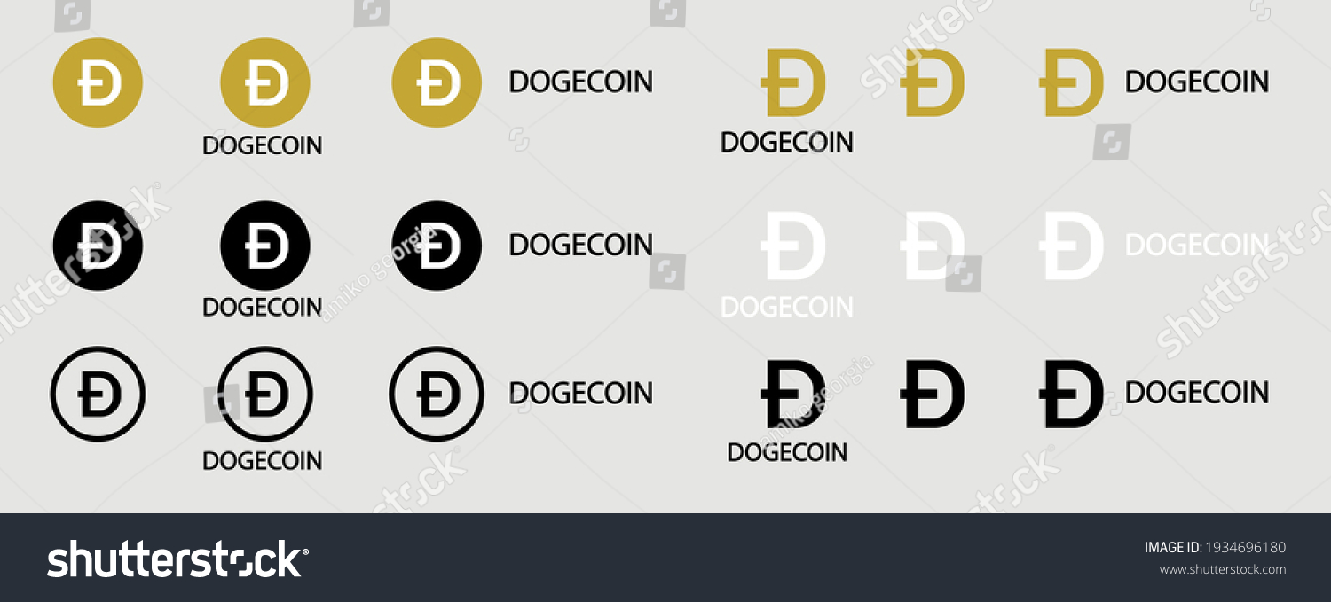 SVG of Dogecoin, Dogecoin symbol, Dogecoin Icon. Vector  svg