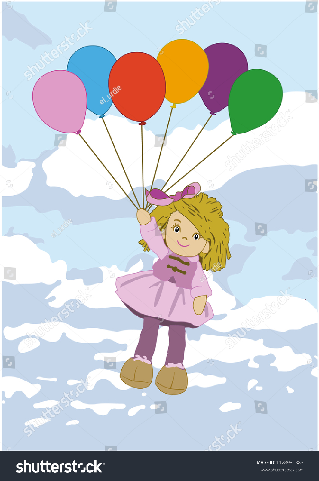 balloons doll