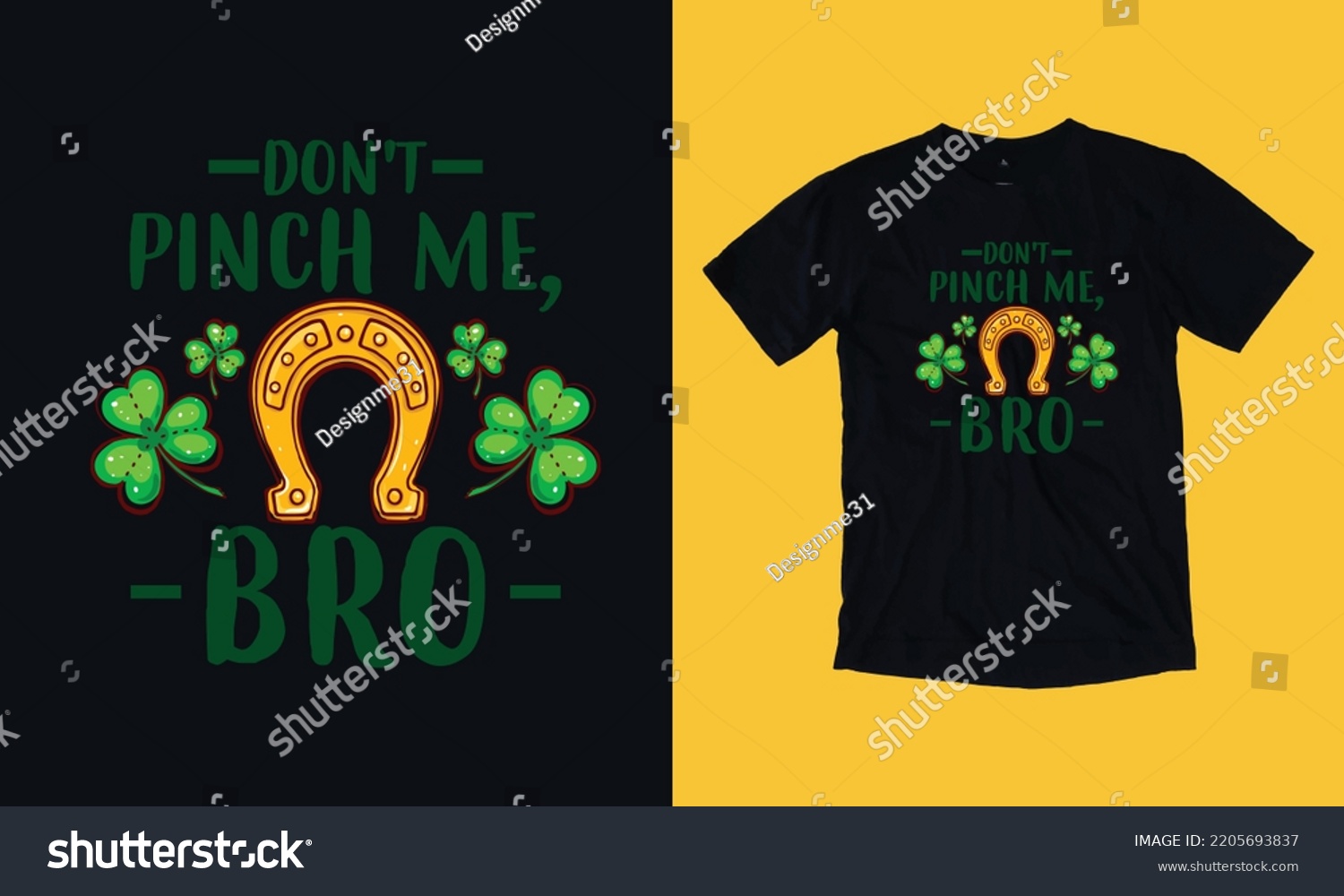 SVG of don't pinch me, bro - vintage t shirt design vector svg file template , st Patrick day , wine, graphic,  svg