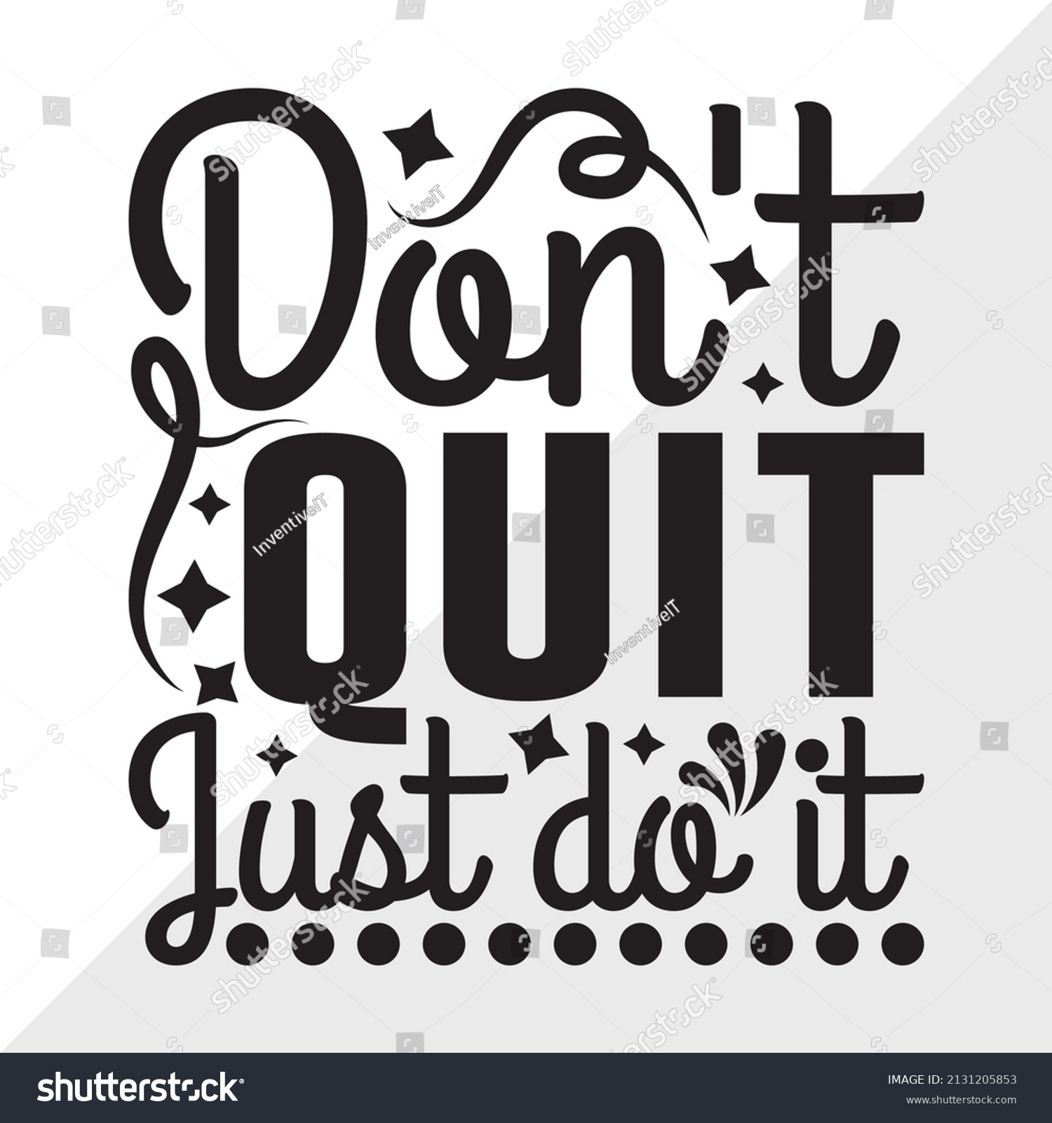 dont-quit-just-do-printable-vector-stock-vector-royalty-free