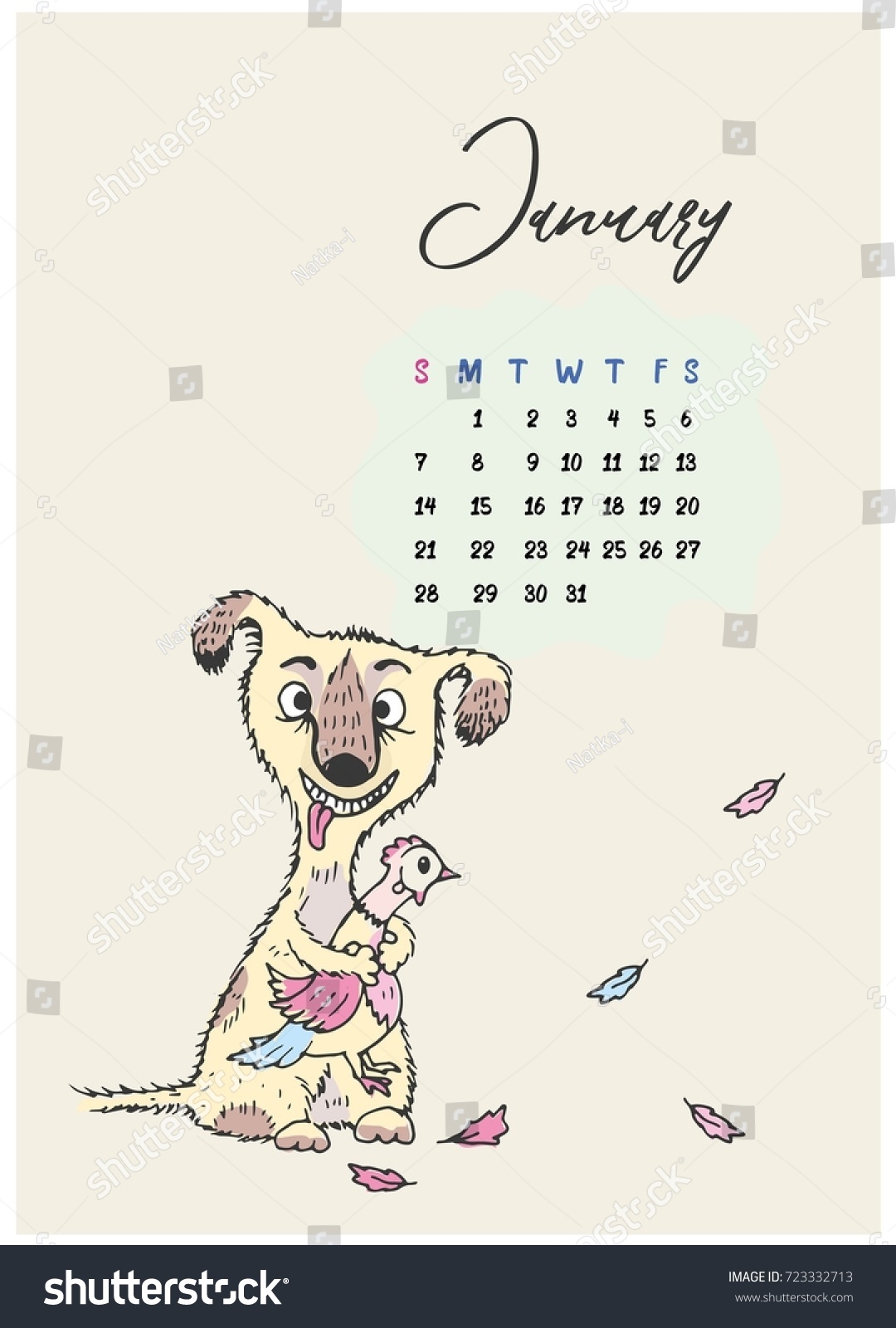 Funny January Calendars - FREE DOWNLOAD