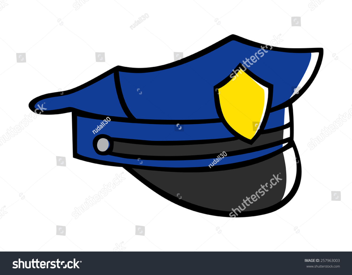clip art cop hat - photo #23