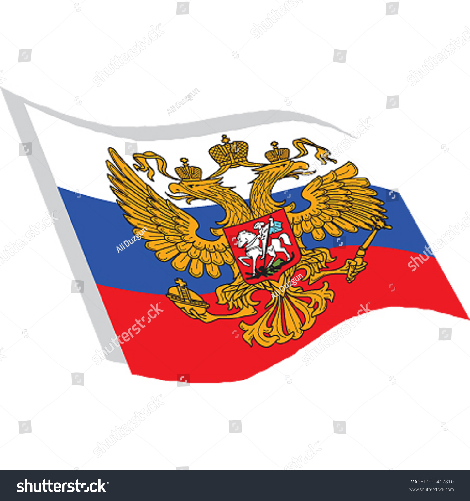 Download Double Eagle Flag 1 Russia Stock Vector (Royalty Free ...