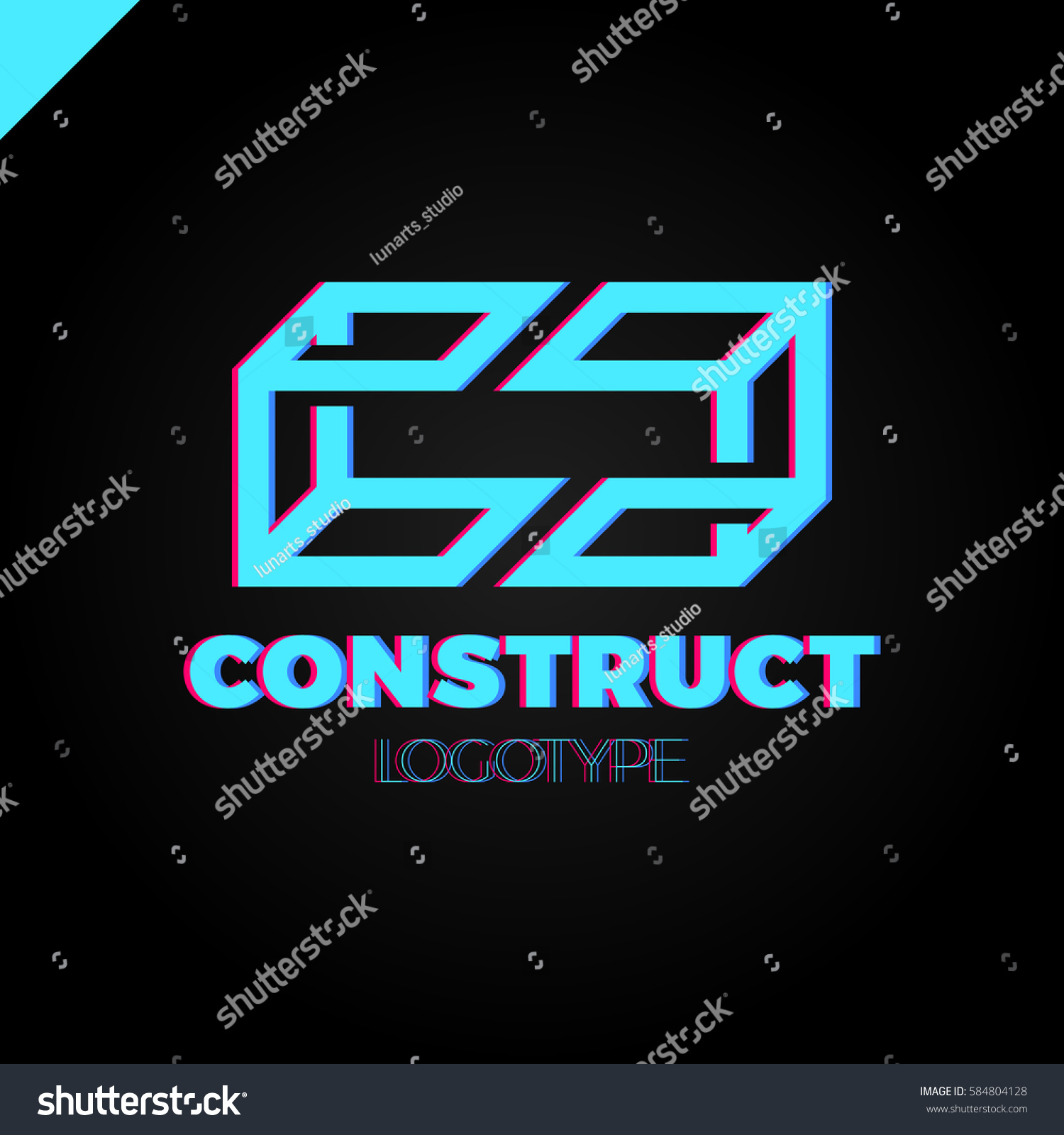 Double Two Letter C Logo Icon Stock Vector (Royalty Free) 584804128 ...