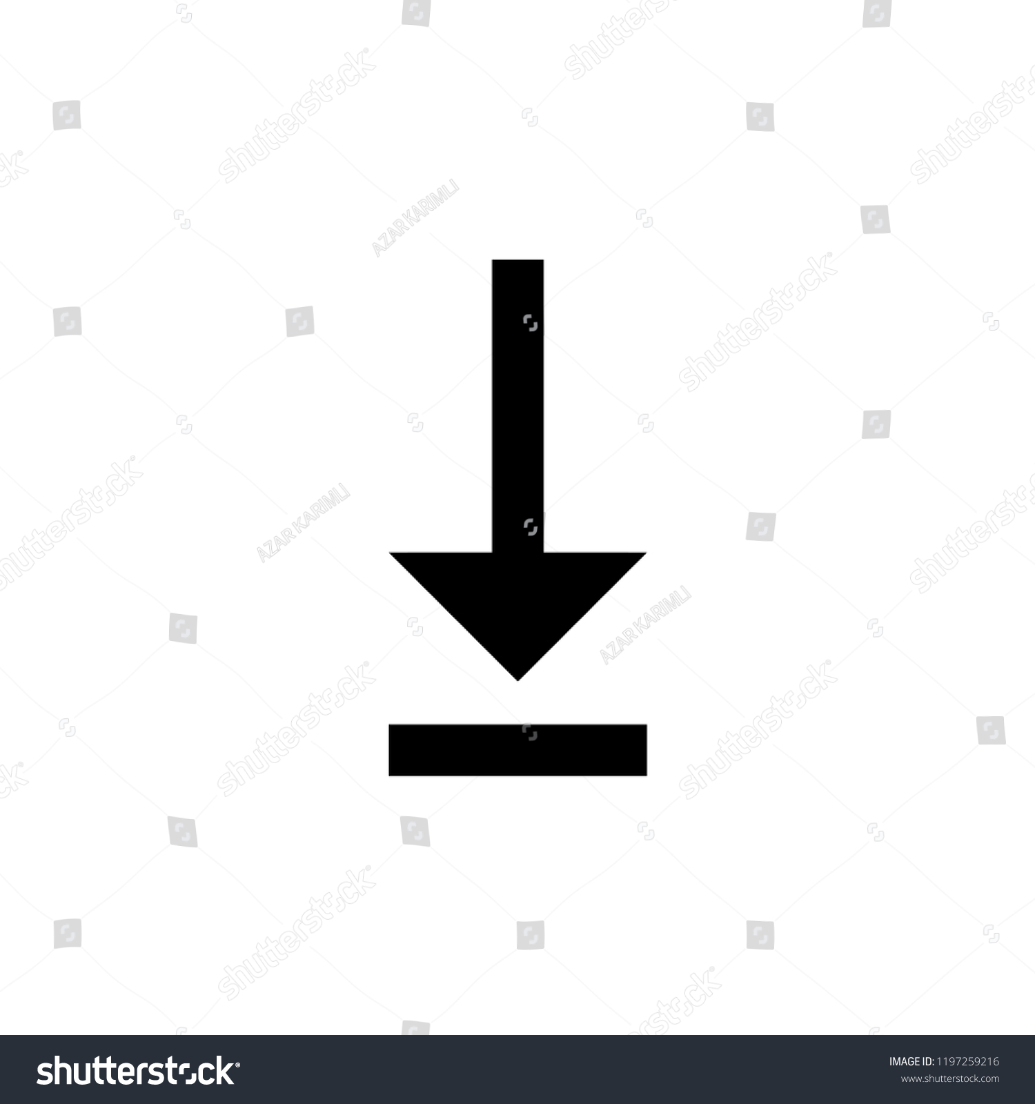 Download Black Icon Stock Vector (Royalty Free) 1197259216 | Shutterstock