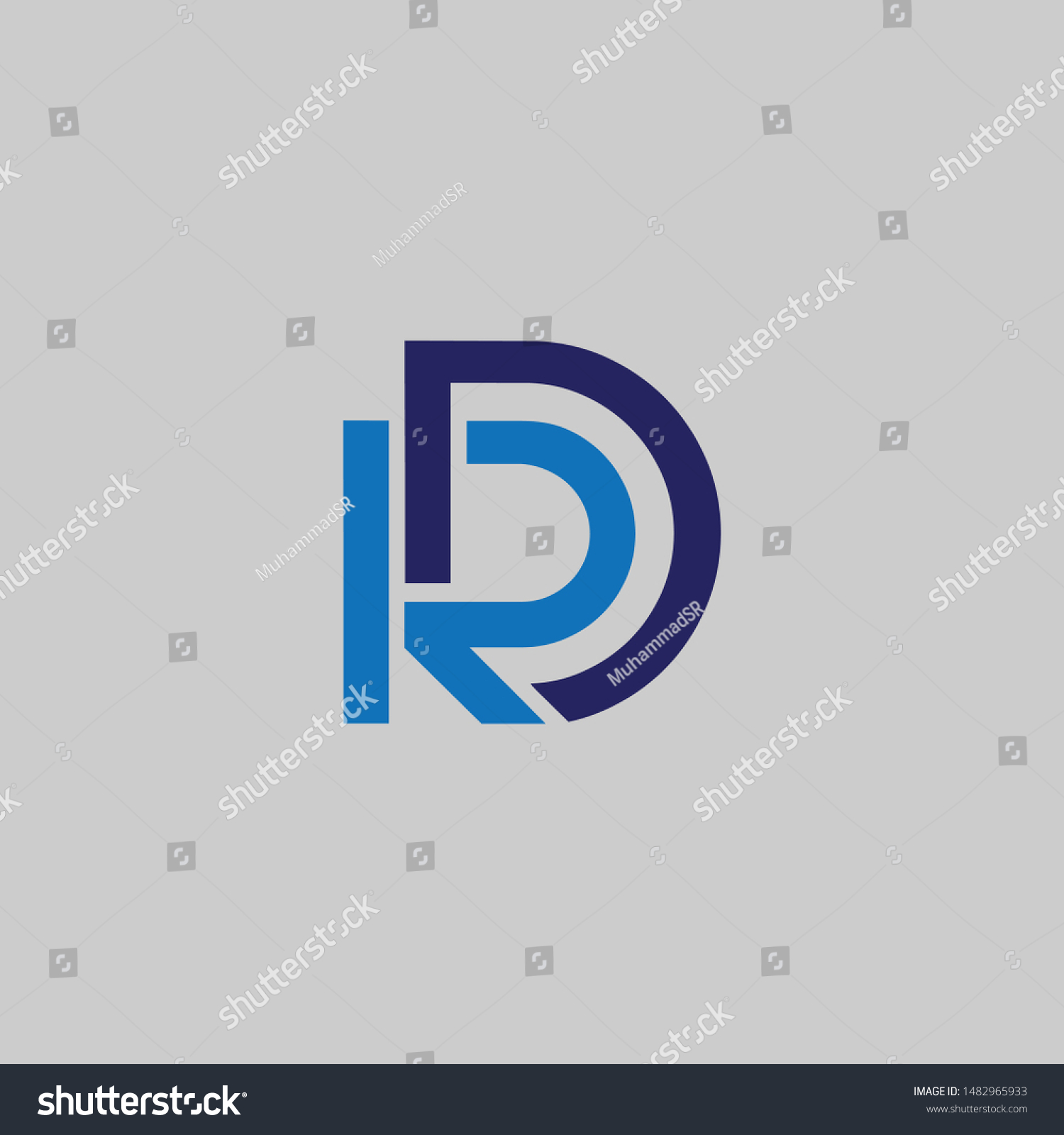 Dr Rd Logo Icon Designs Stock Vector (Royalty Free) 1482965933 ...