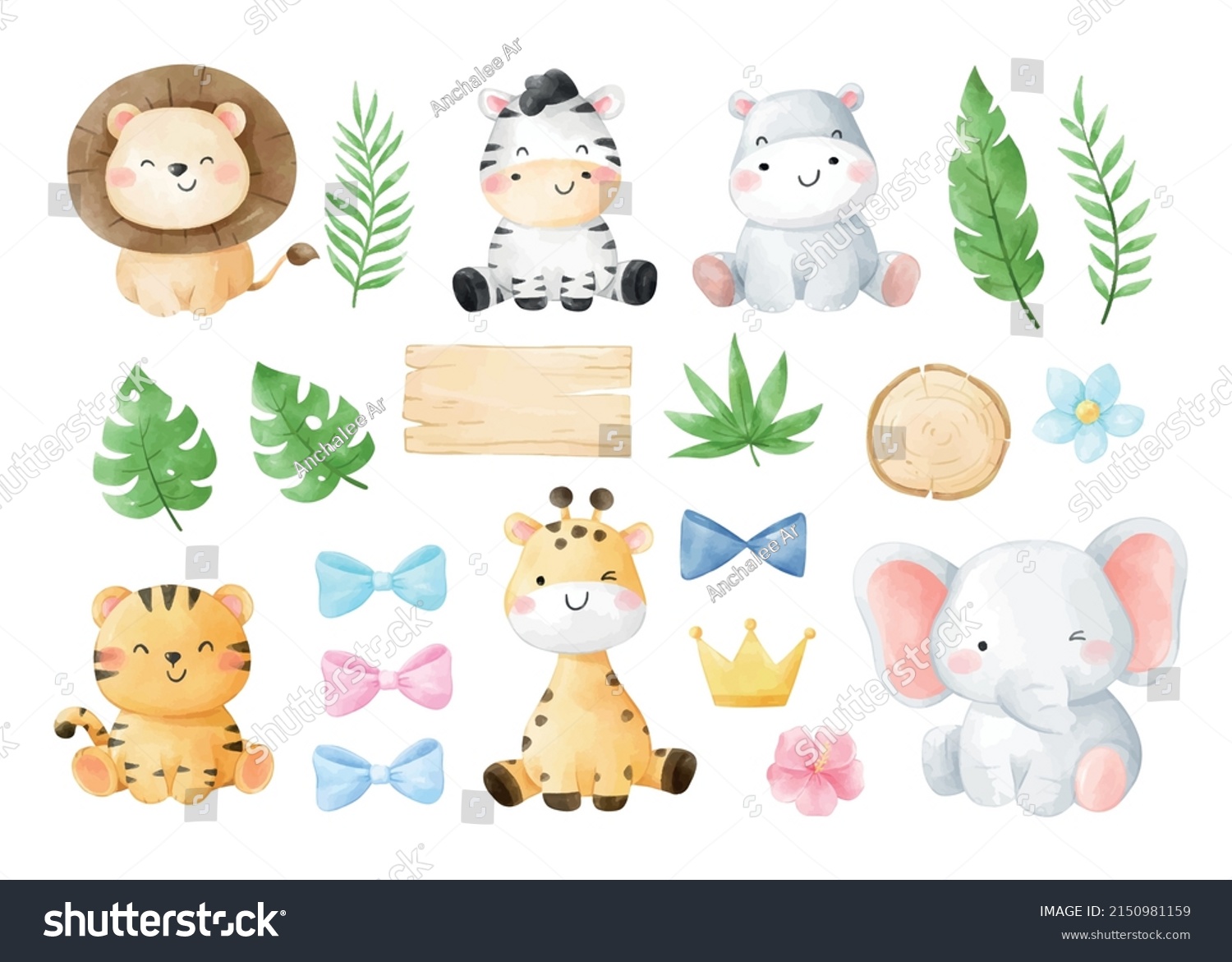 Draw Vector Illustration Character Design Collection Stock Vector ...