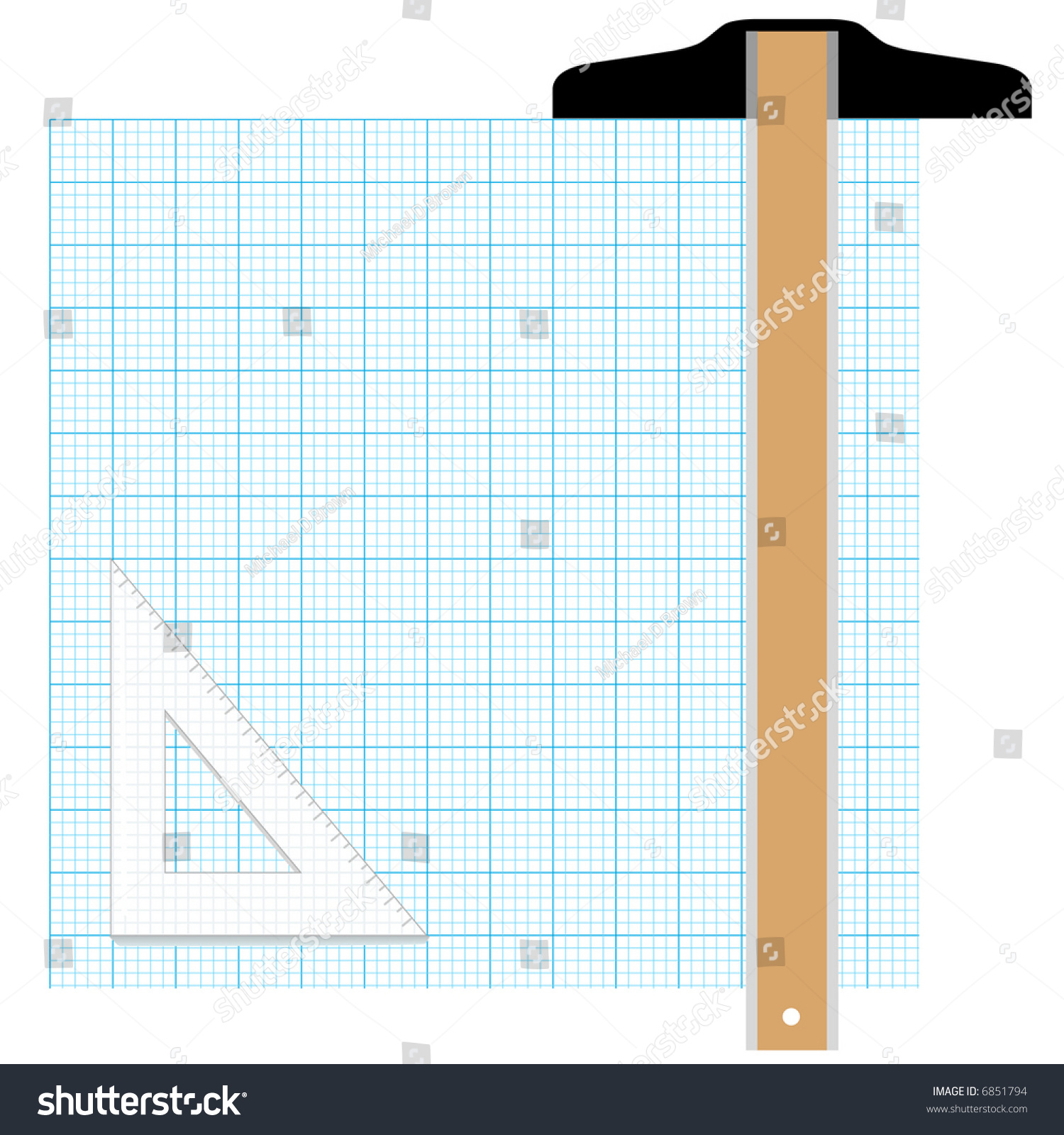 graph paper graphic