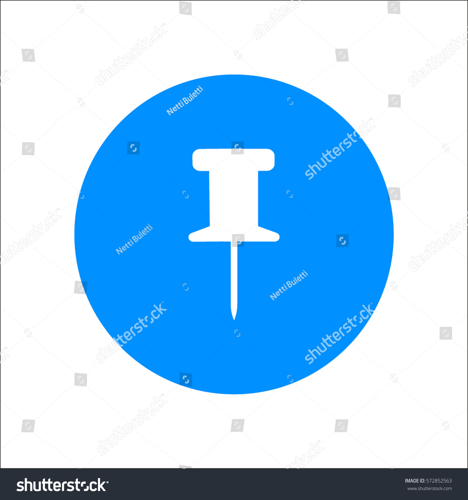 Drawing Pin Stock Vector Royalty Free 572852563 Drawing Pin Stock Vector Royalty Free 572852563