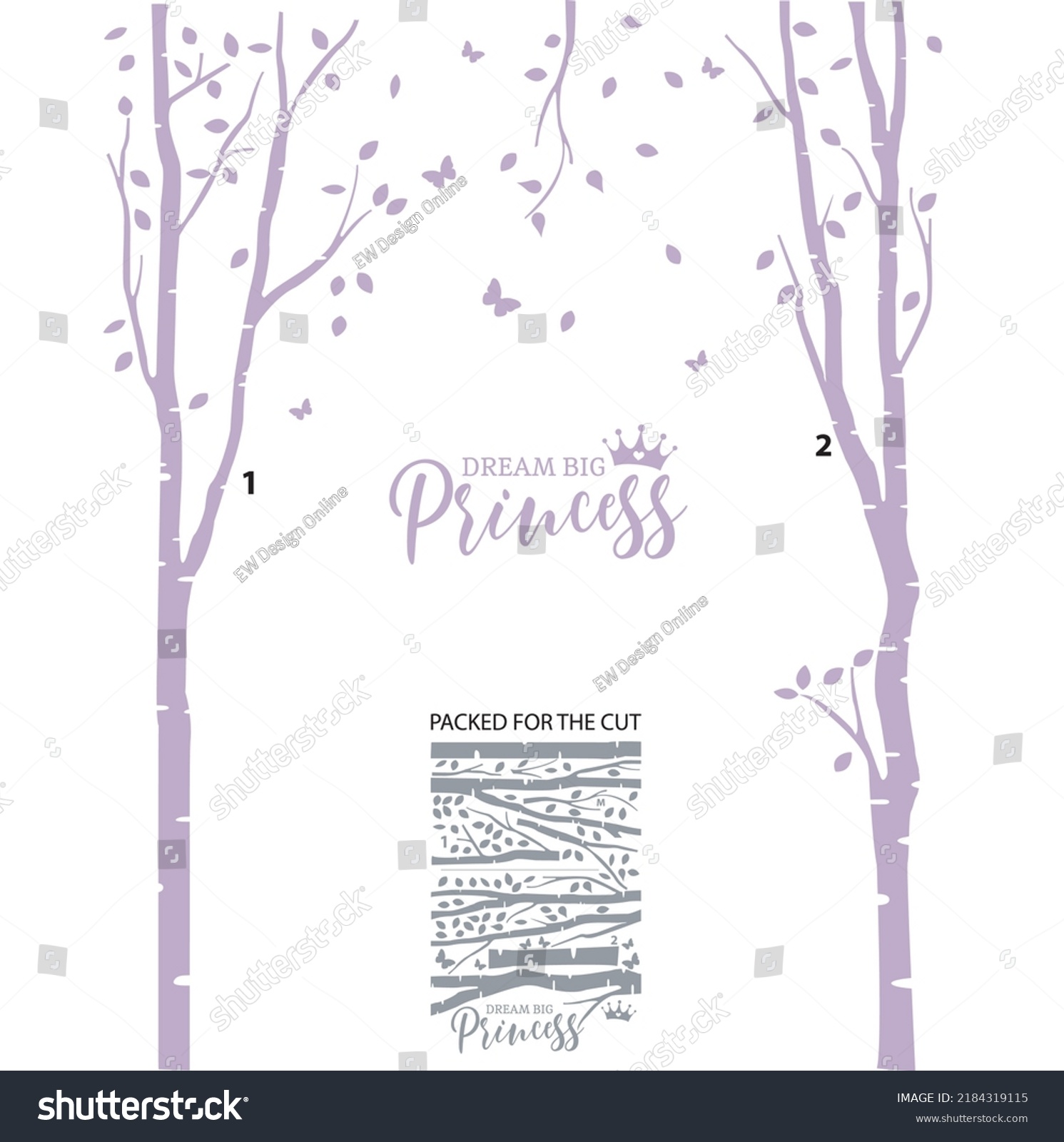 SVG of dream big princess wall decal sticker wall art printable cuttable vector illustrator svg