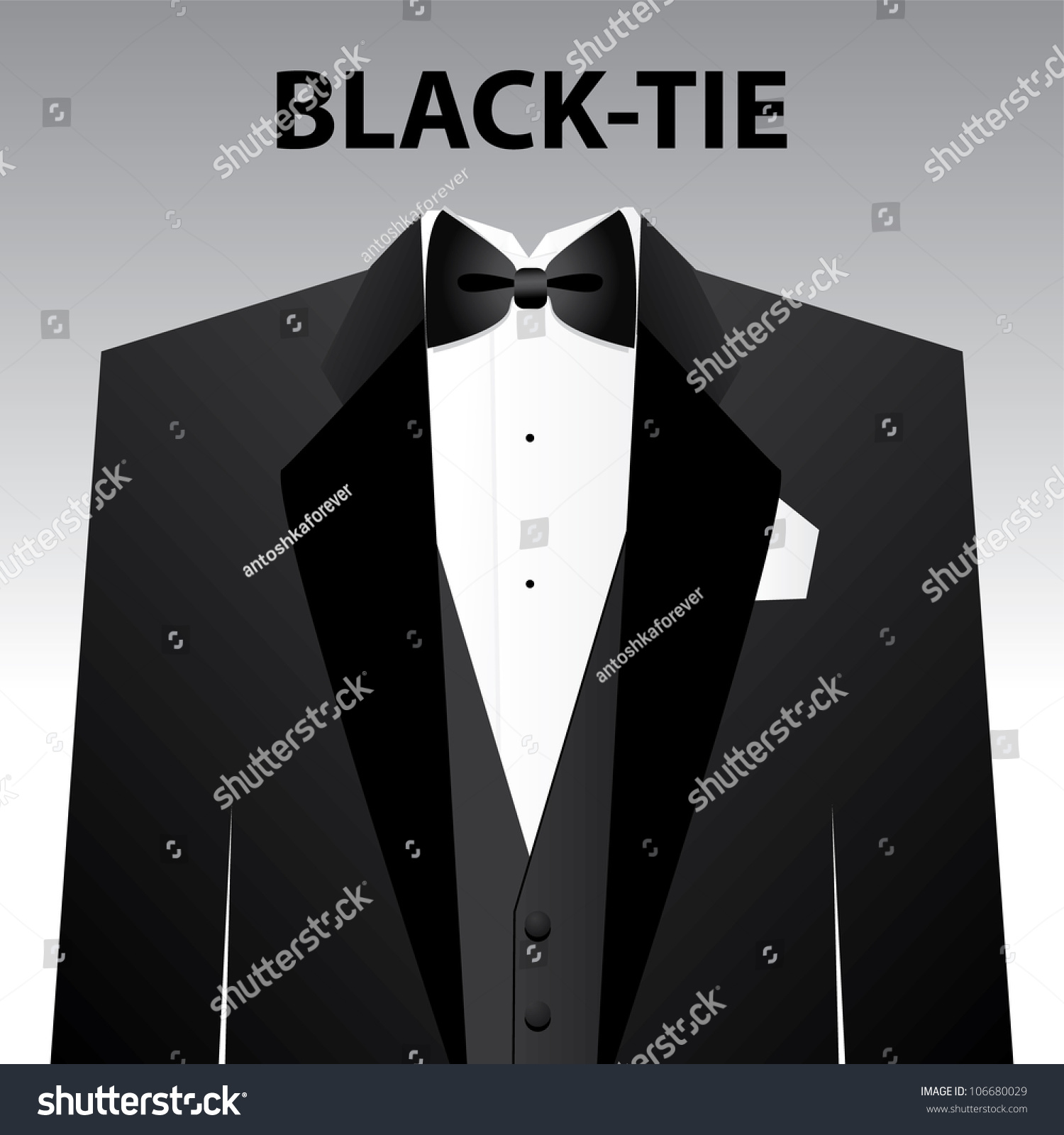 code black tie