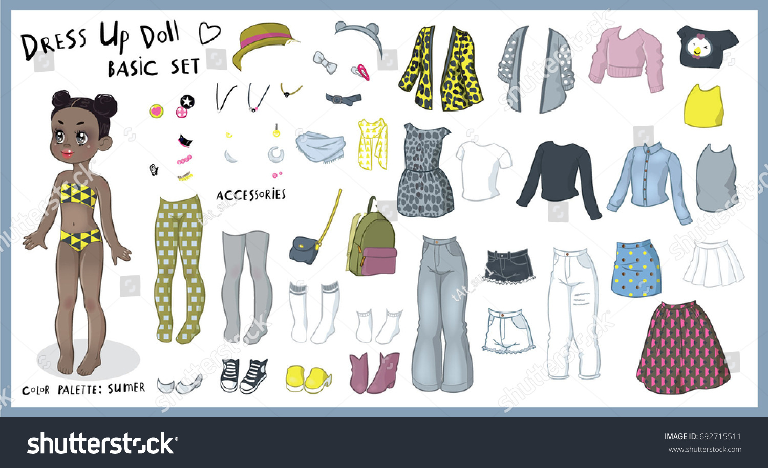 Summer Girl Dress Up