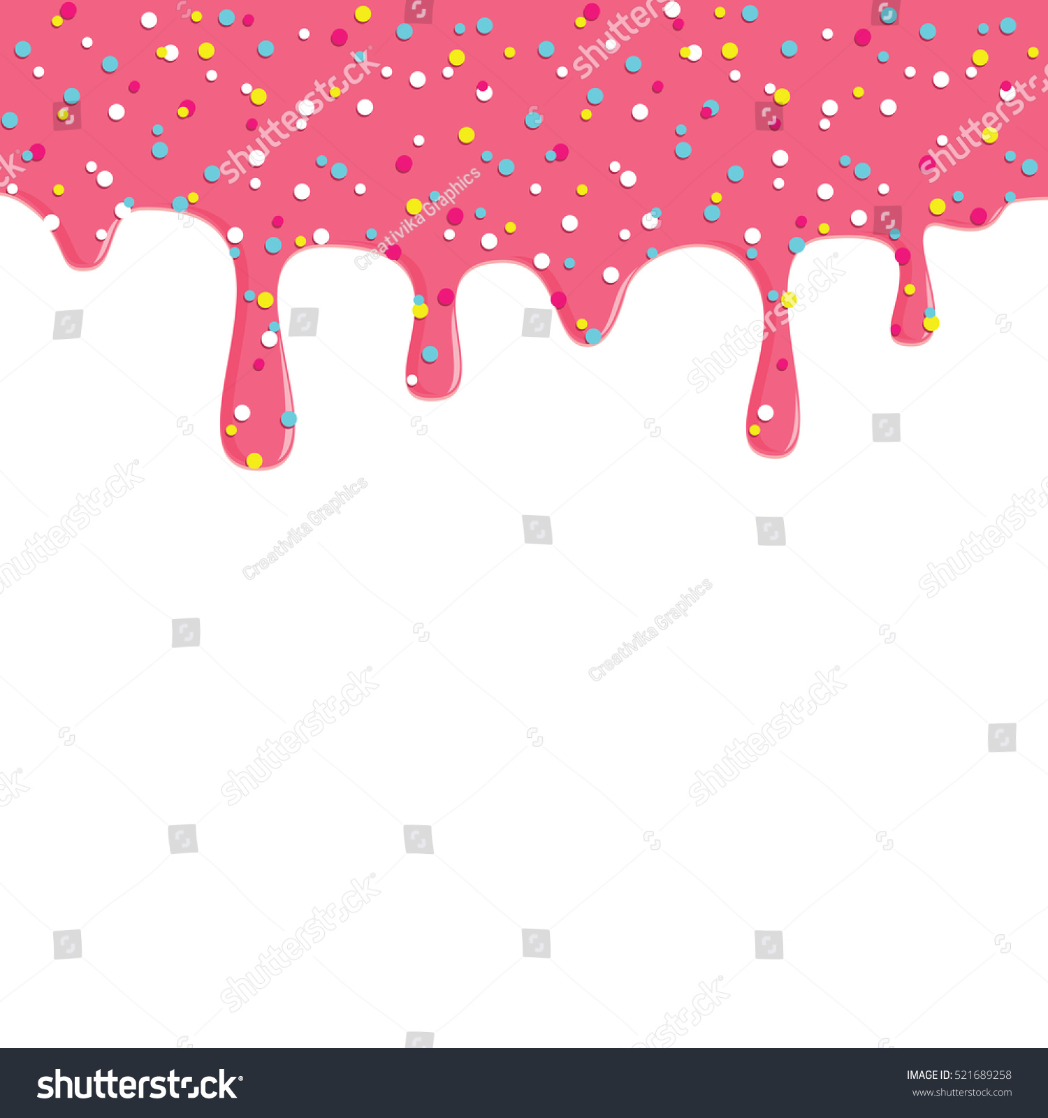 Dripping Donut Glaze Background Pink Liquid Stock Vector Royalty Free 521689258 Shutterstock 3345