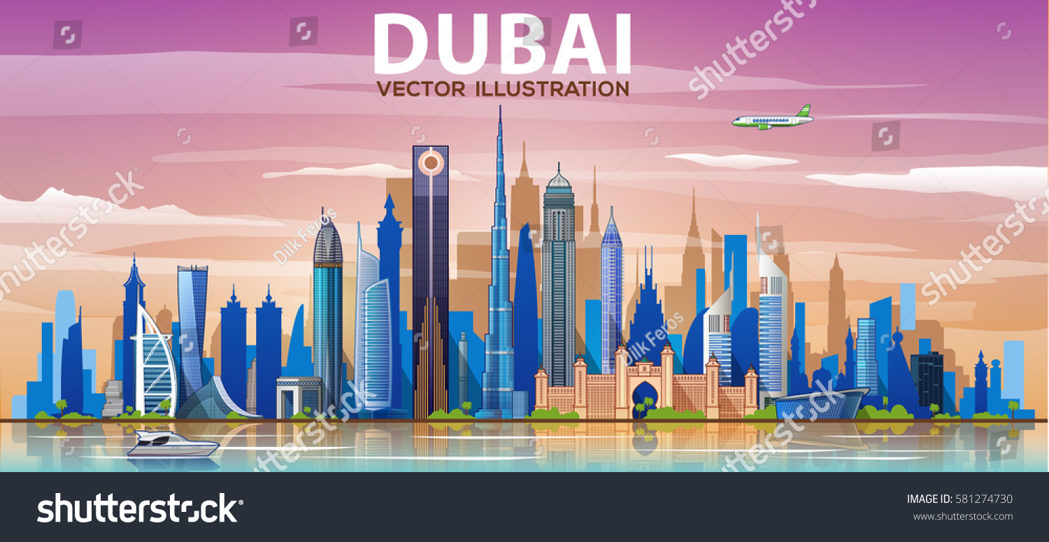 Dubai Stock Vectors Images Vector Art Shutterstock Dubai Stock Vectors Images Vector Art Shutterstock