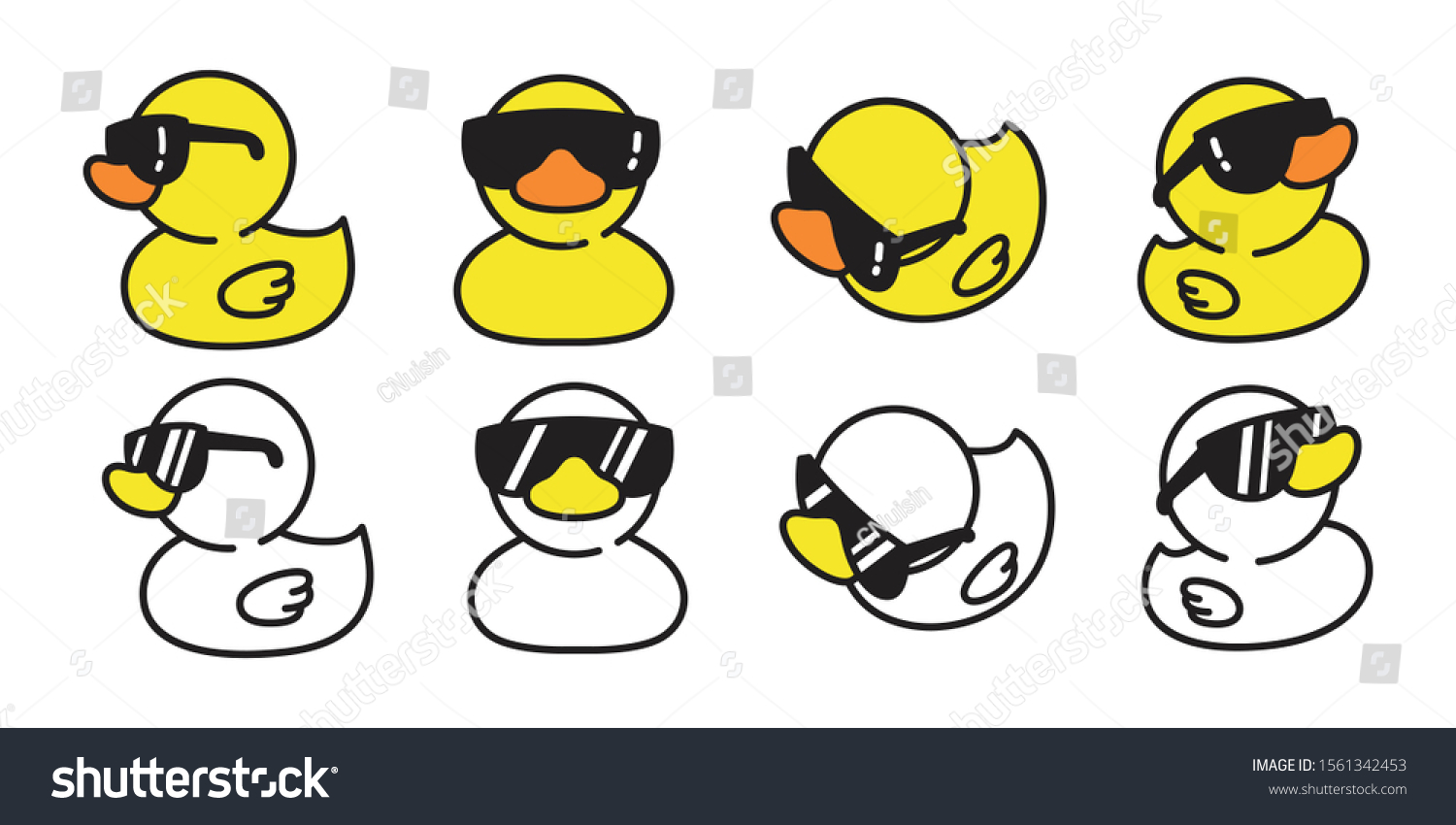 2327 Duck Sunglasses 이미지 스톡 사진 및 벡터 Shutterstock 8385