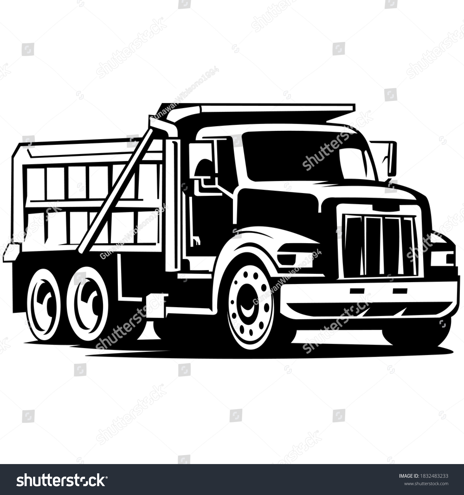 5,366 Silhouette dump truck Images, Stock Photos & Vectors | Shutterstock