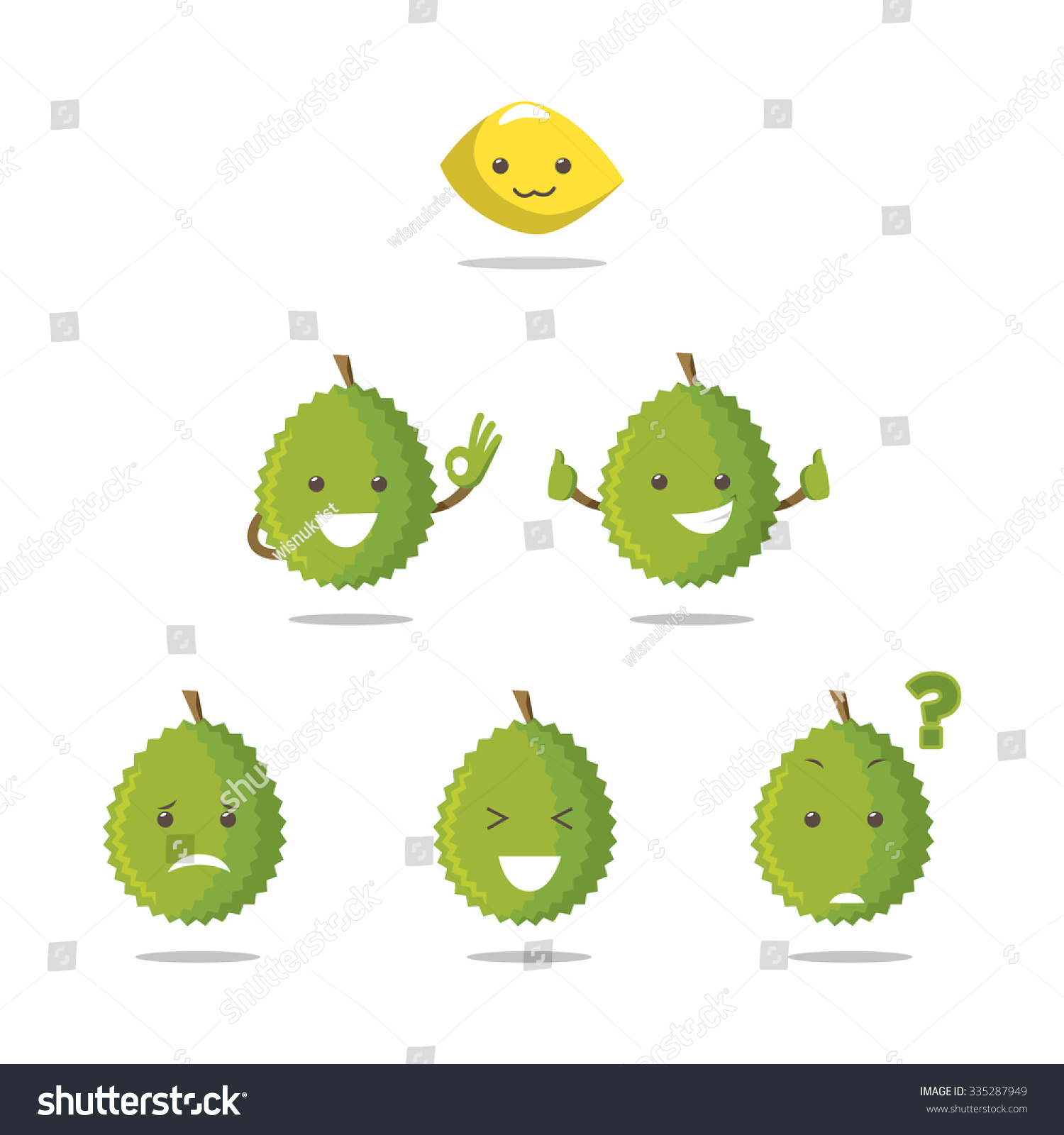 Emoji durian