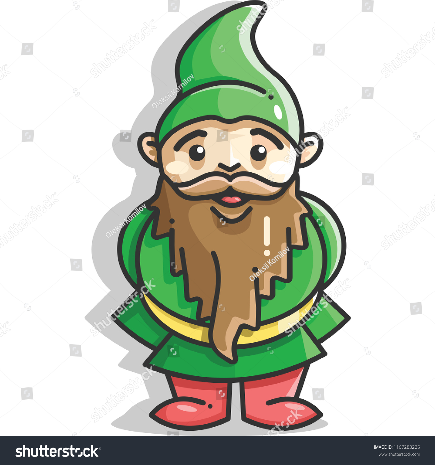 Dwarf Small Man Stock Vector (Royalty Free) 1167283225 | Shutterstock