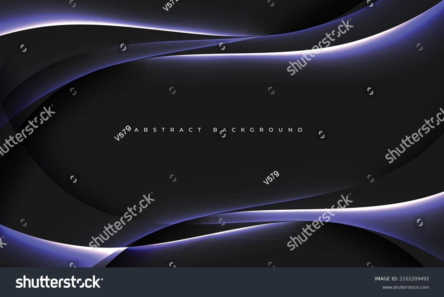 Dynamic Wave Dimension Background Light Shadow Stock Vector (Royalty ...