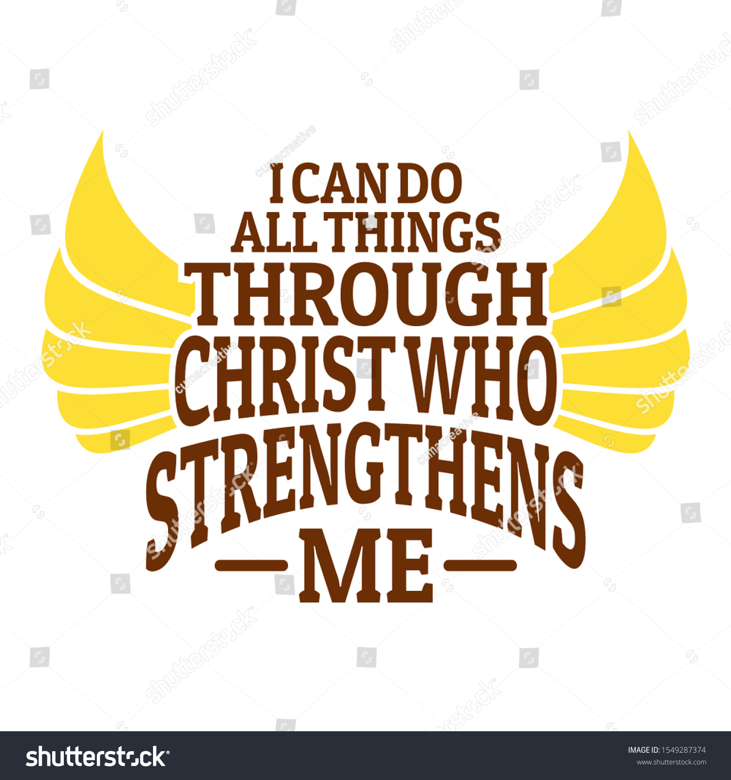 SVG of Eagle in the bible - I can do all things through christ who strengthens me - the will soar on wings like eagles svg