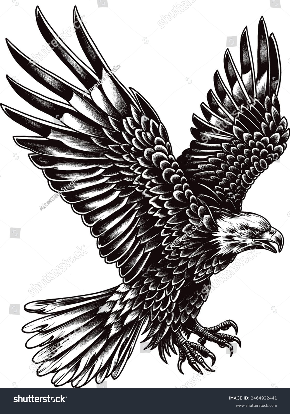 recommend clip art: Eagle Vector Illustrations EPS FILE