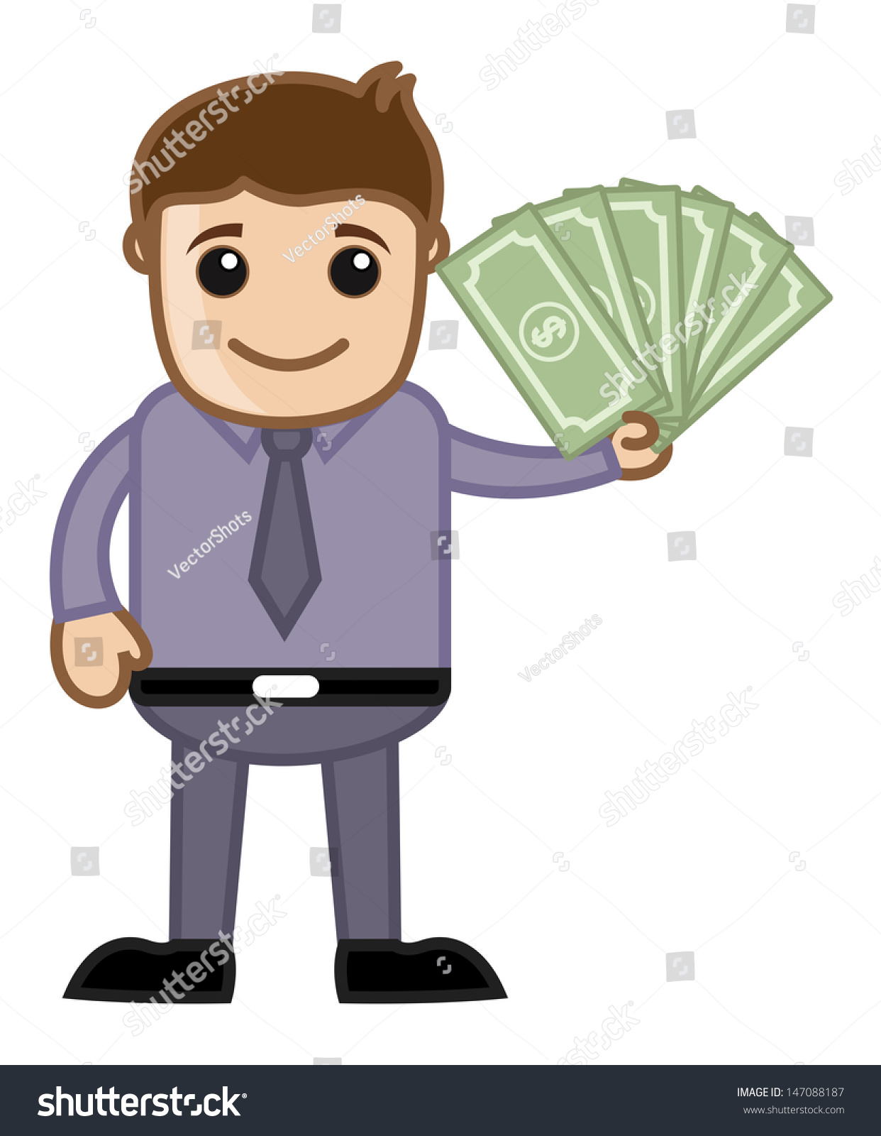 Earn Cash - Vector Illustration - 147088187 : Shutterstock