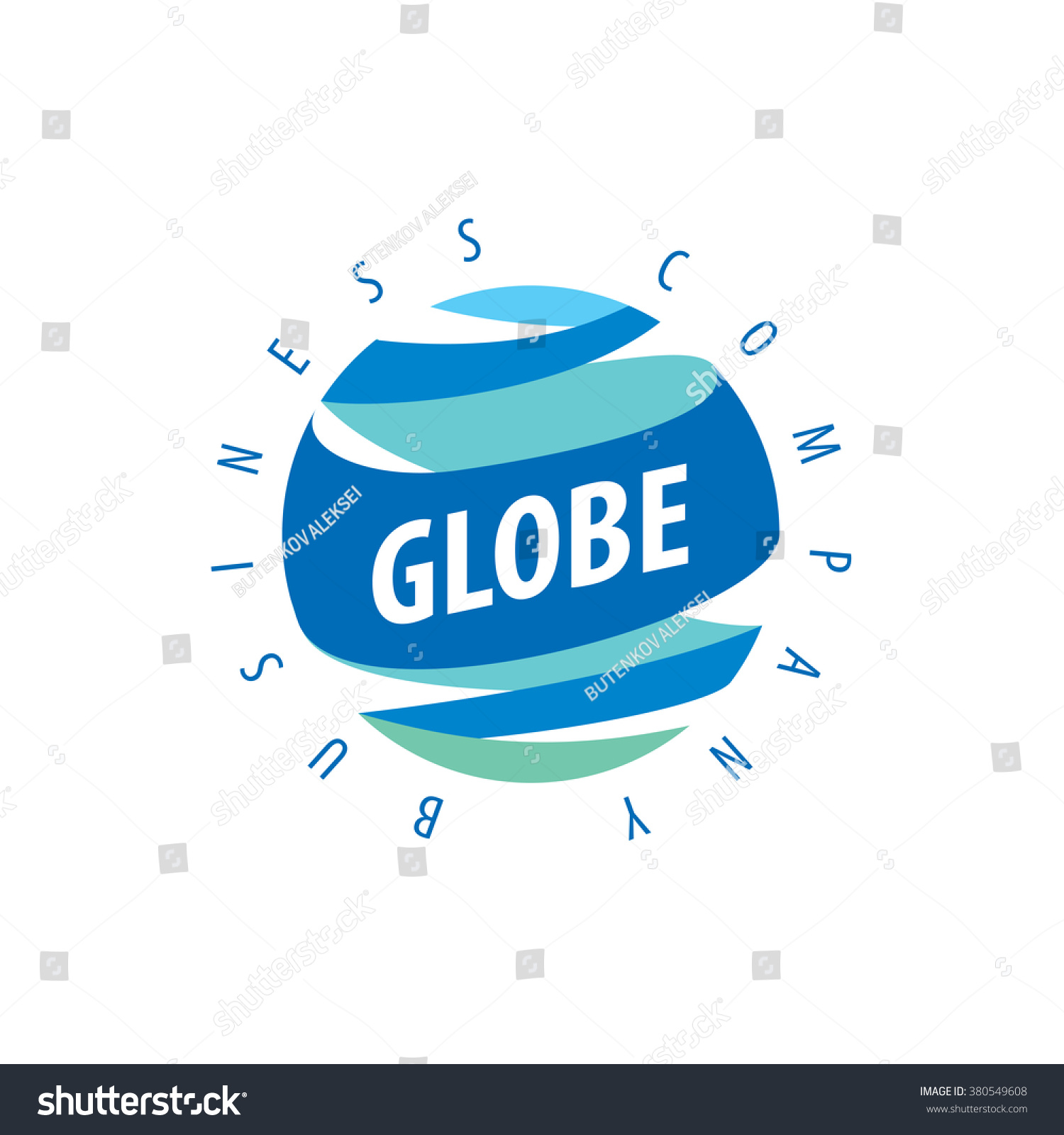 Earth Logo Template Globe Sign Stock Vector Royalty Free 380549608