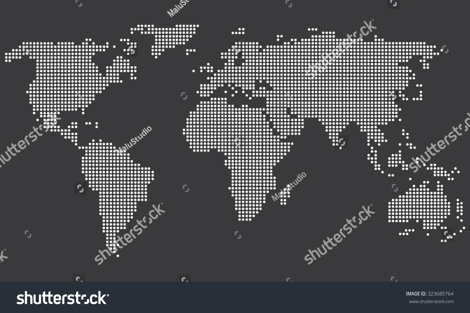 Earth Map Vector Illustration Stock - Stock Vector Earth Map Vector Illustration 323685764