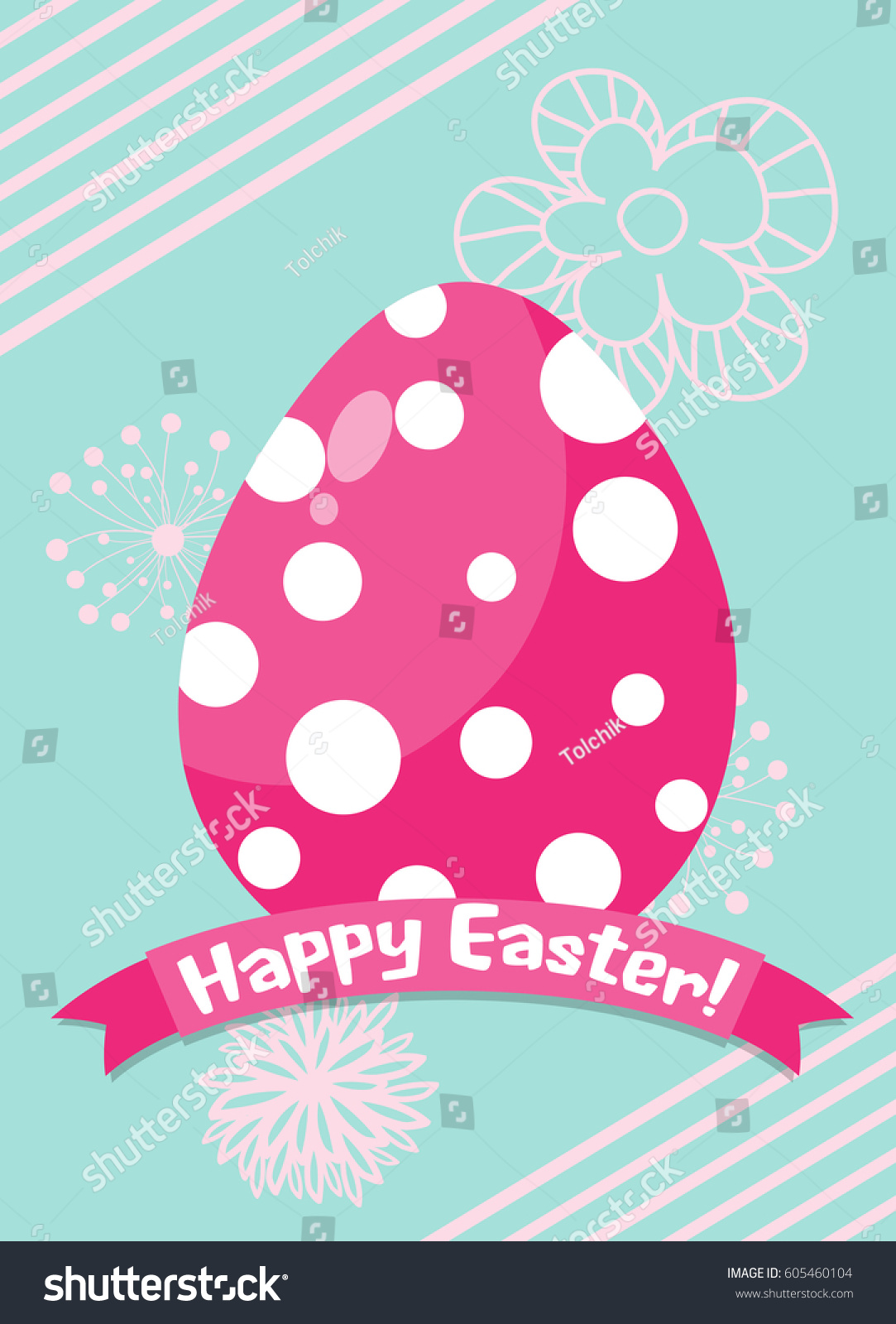 easter greeting card design
