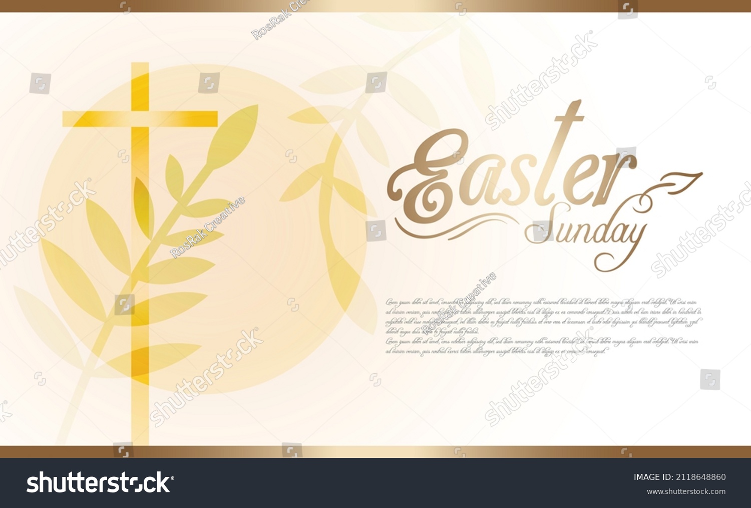 vektor-stok-easter-sunday-theme-design-background-poster-tanpa-royalti