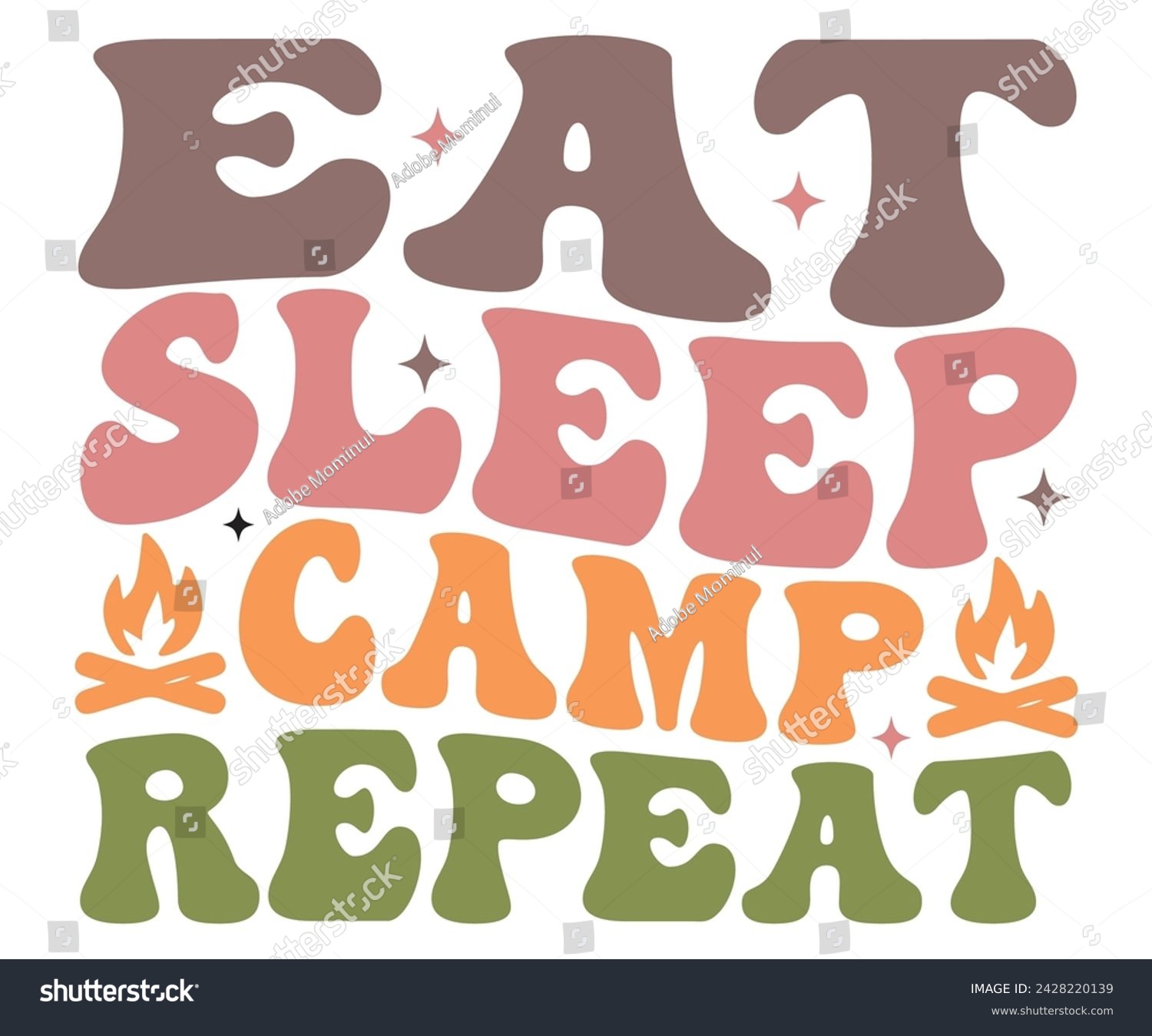 SVG of Eat Sleep Camp Repeat Svg,Happy Camper Svg,Camping Svg,Adventure Svg,Hiking Svg,Camp Saying,Camp Life Svg,Svg Cut Files, Png,Mountain T-shirt,Instant Download svg